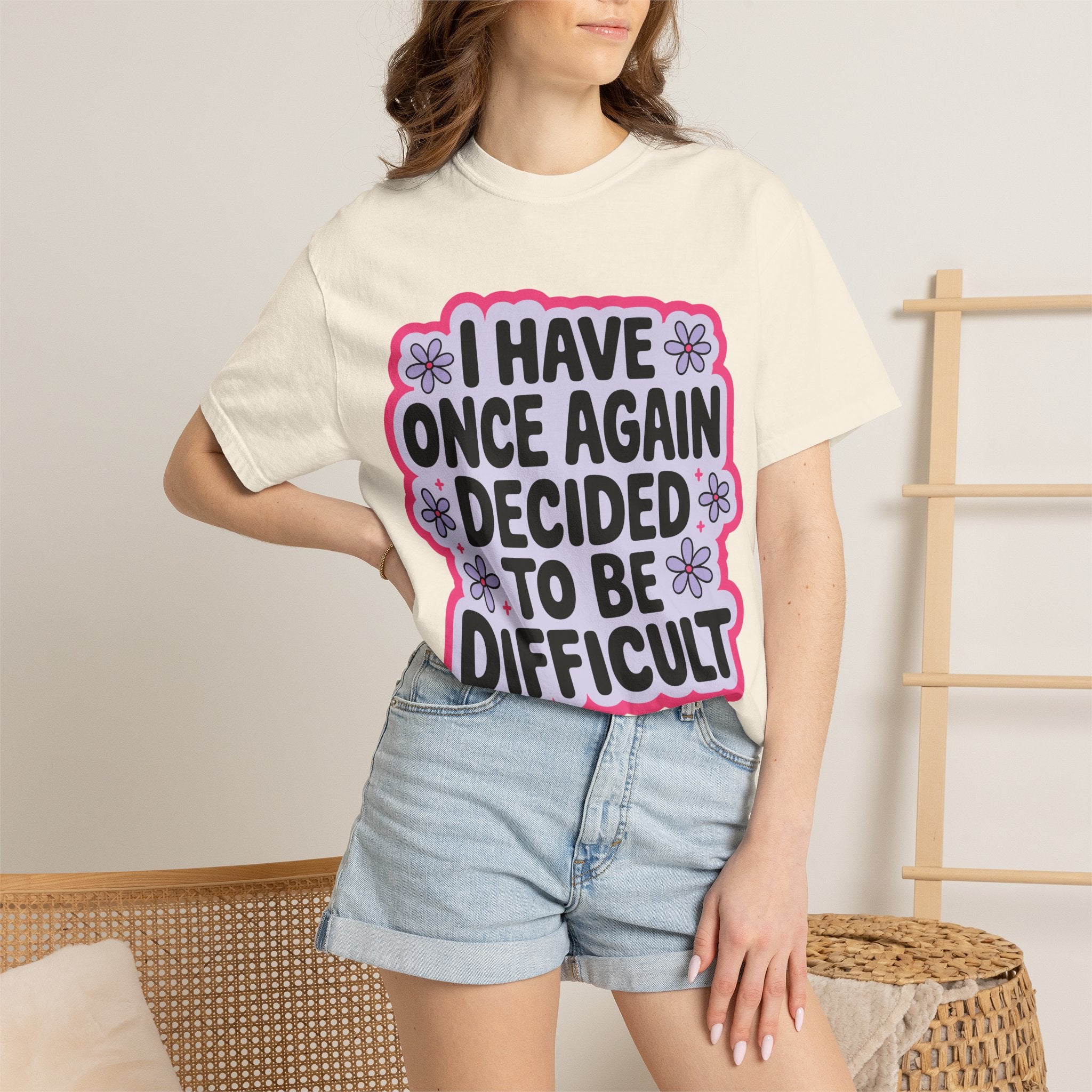 I Have Decided Once Again Tee - Comfort Colors