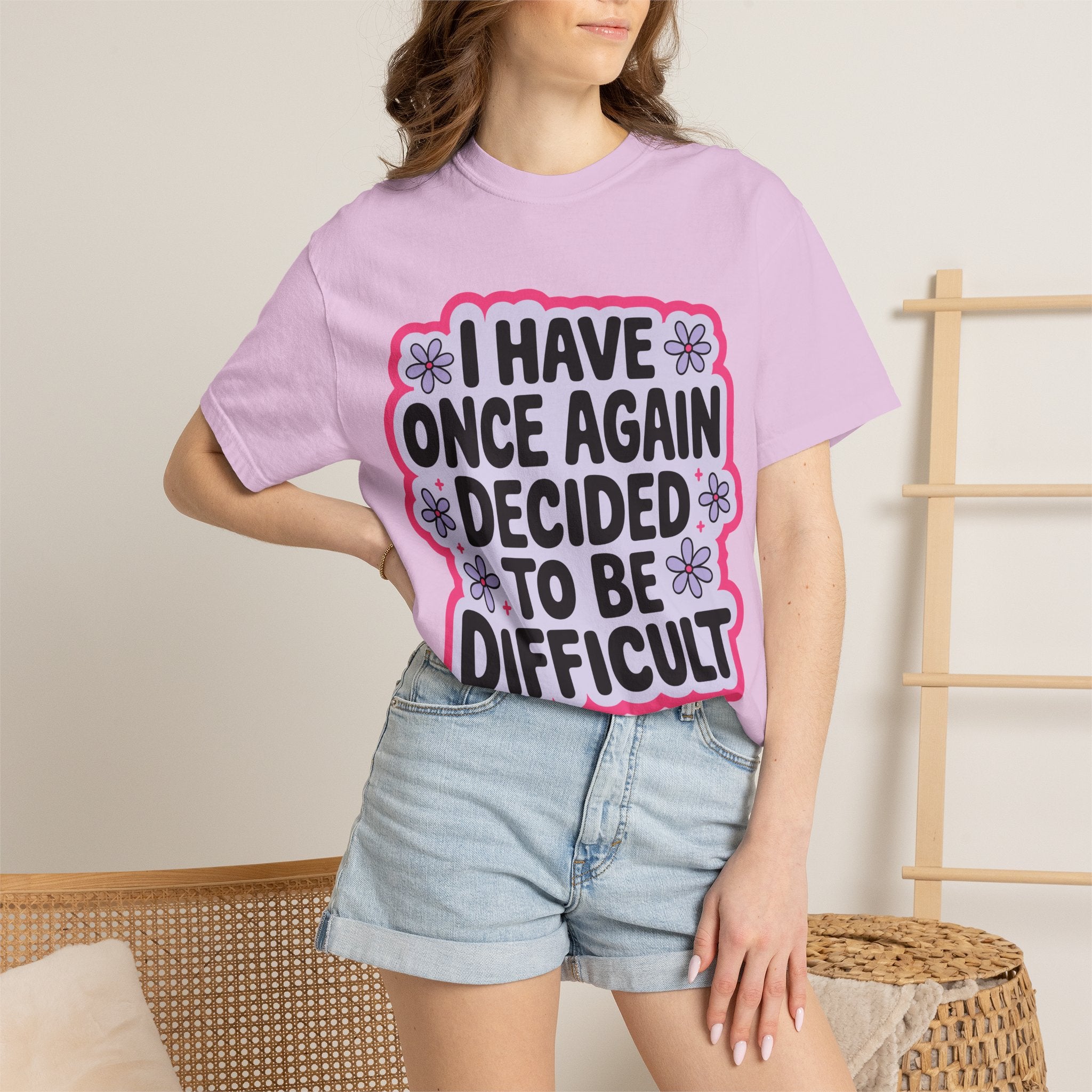 I Have Decided Once Again Tee - Comfort Colors