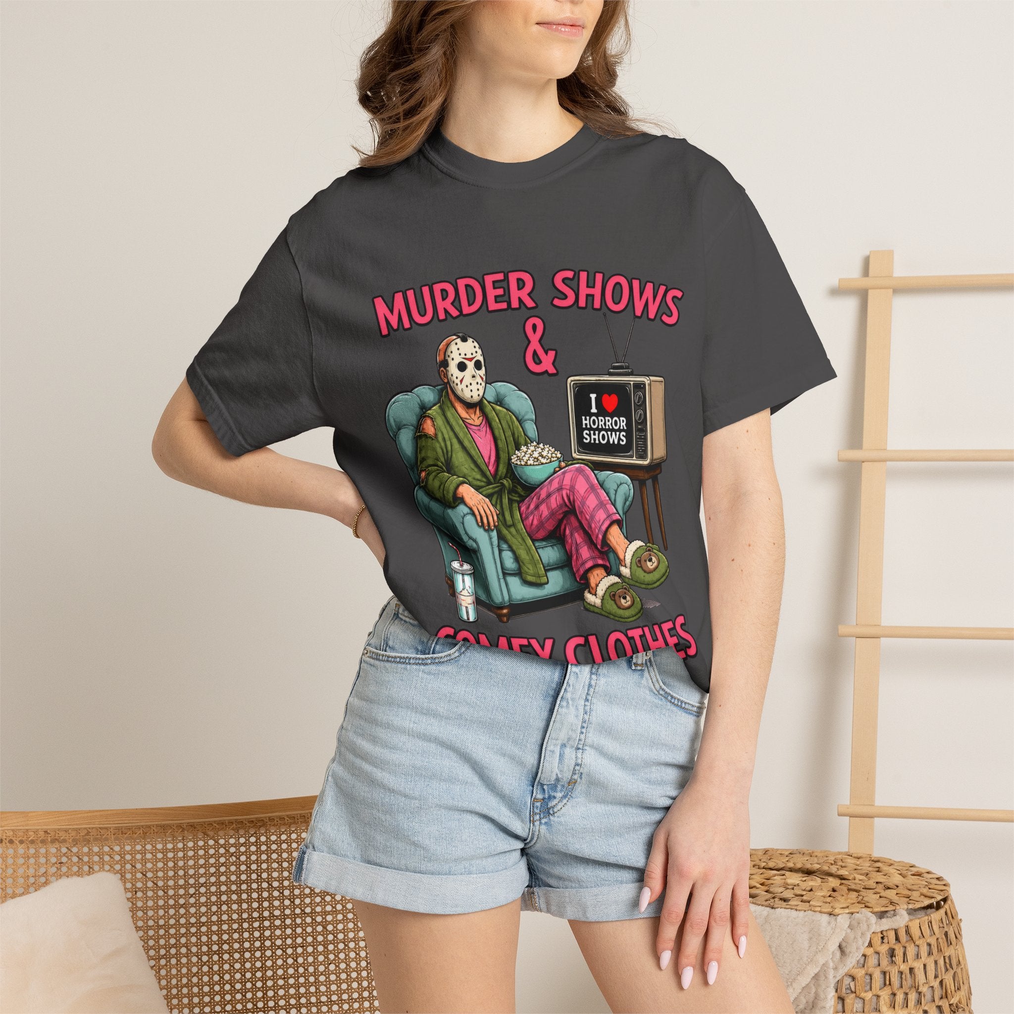 Murder Shows and Comfy Clothes T-shirt - Comfort colors
