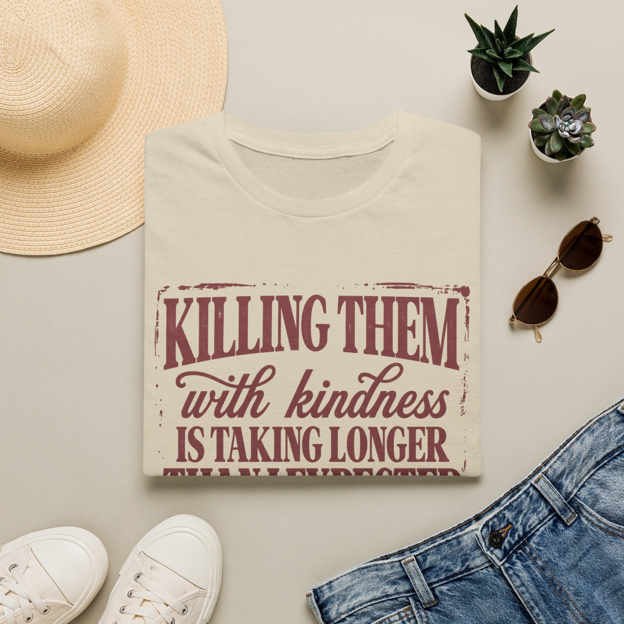 Killing Them With Kindness Tee - Gildan