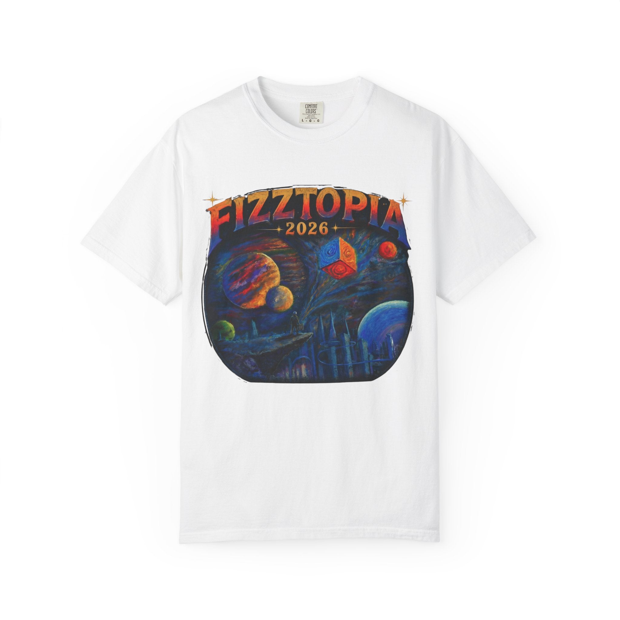 Daddy Ring Bomb's Fizztopia Galaxy Shirt - Comfort Colors