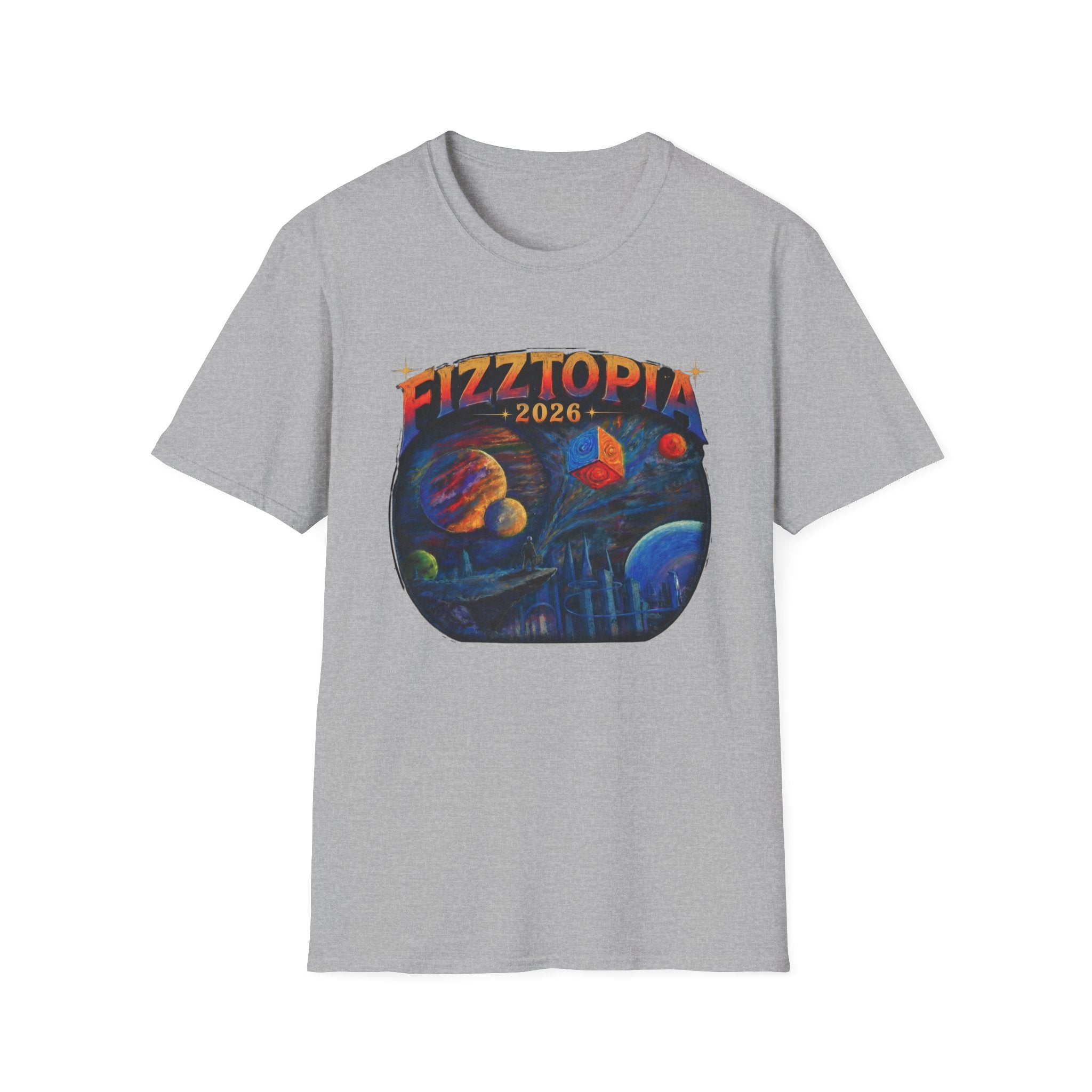 Daddy Ring Bomb's Fizztopia Galaxy Shirt - Gildan Tee