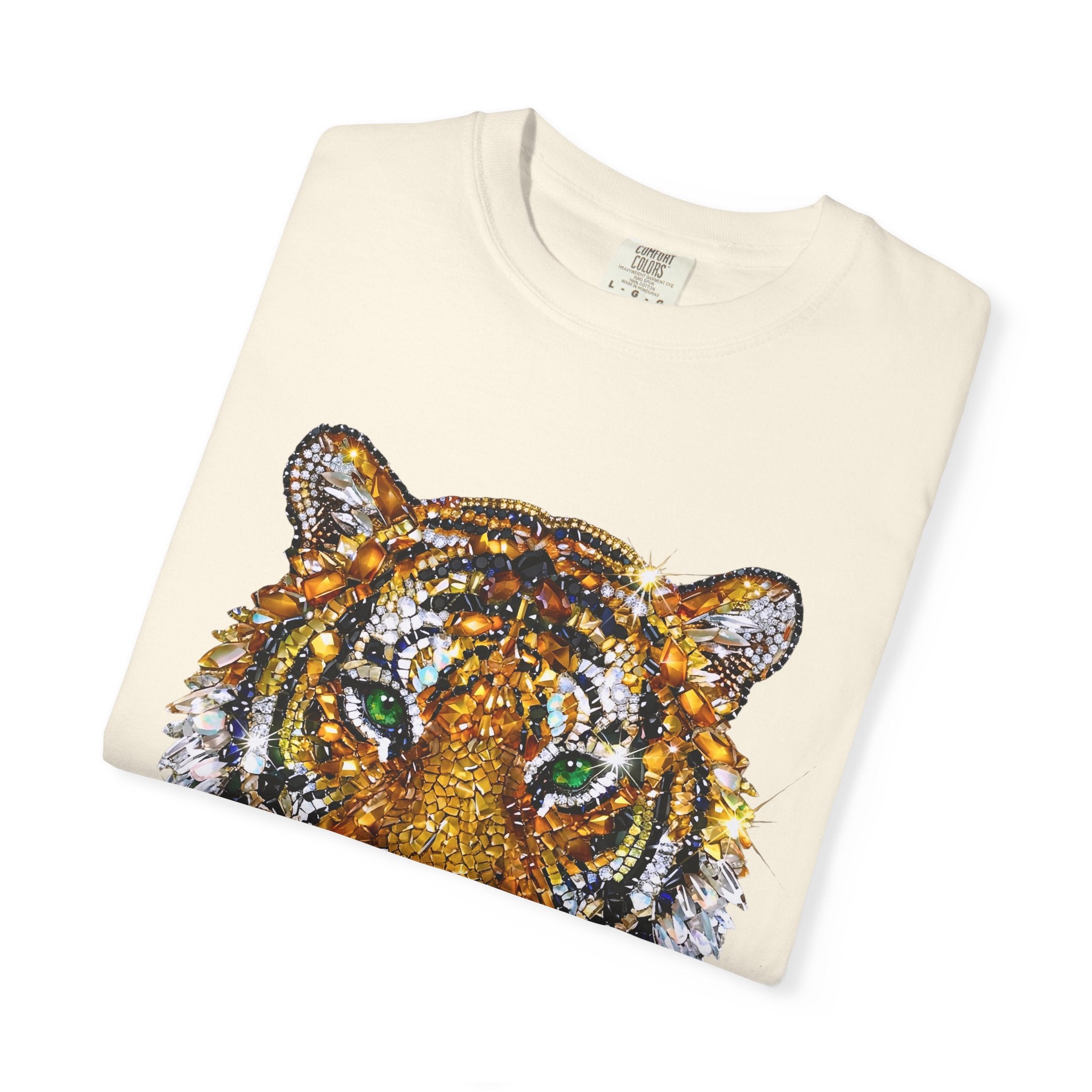 Jeweled Tiger Tee - Comfort Colors