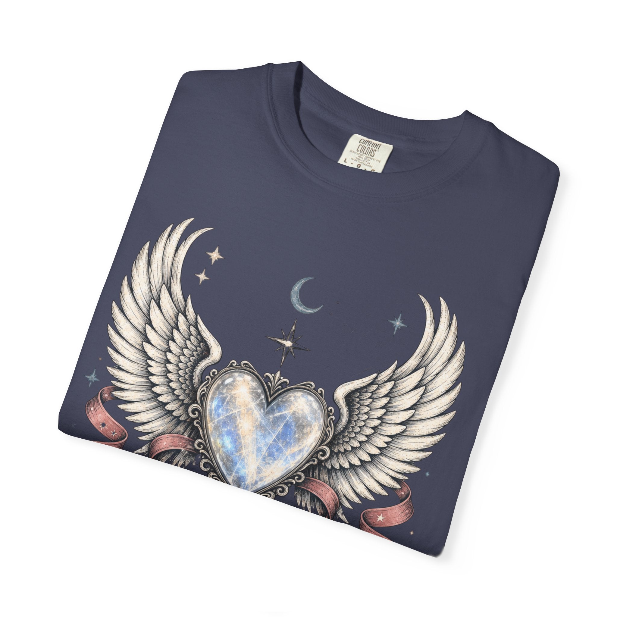 Soft Heart Strong Wings Tee - Comfort Colors