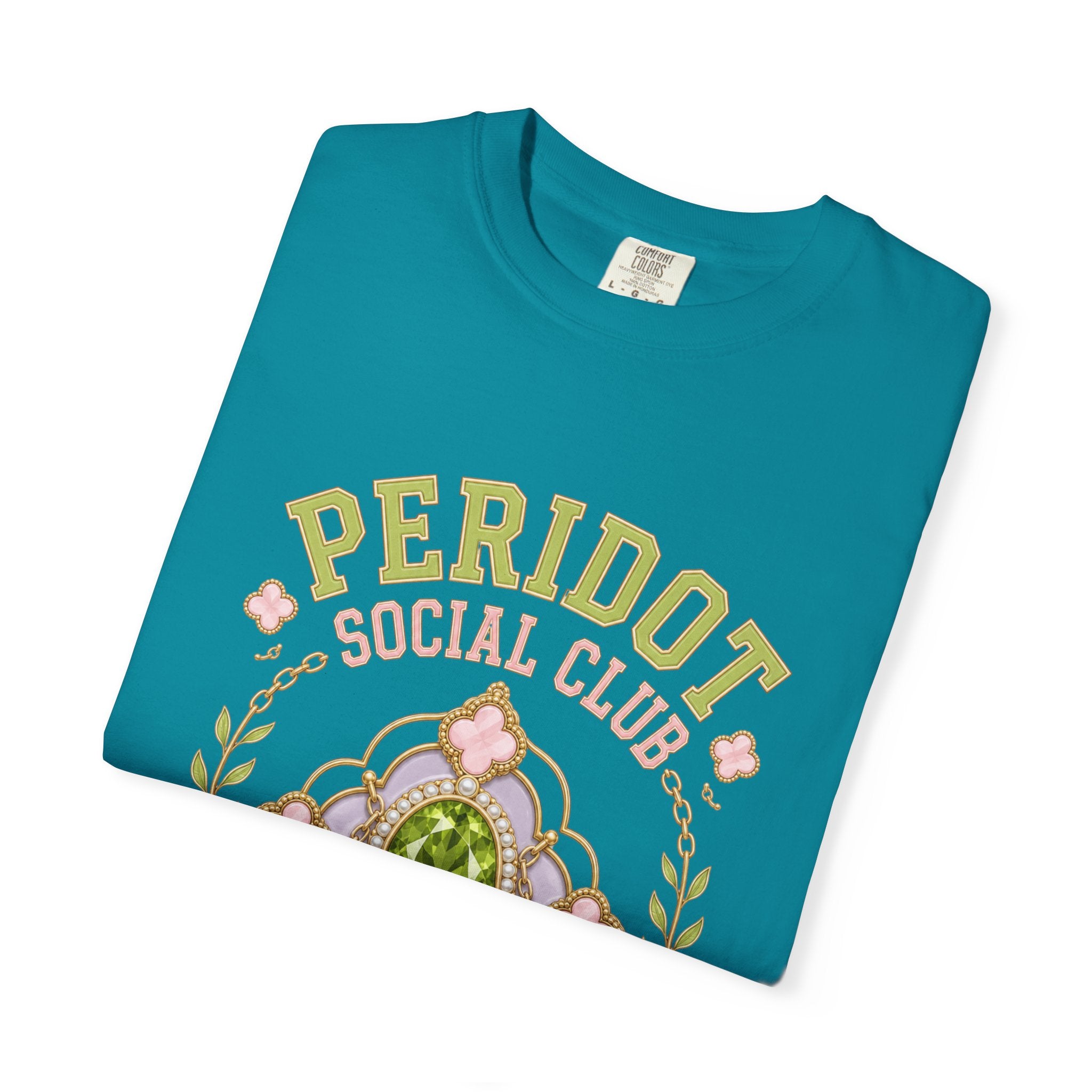 Peridot Social Club Tee - Comfort Colors