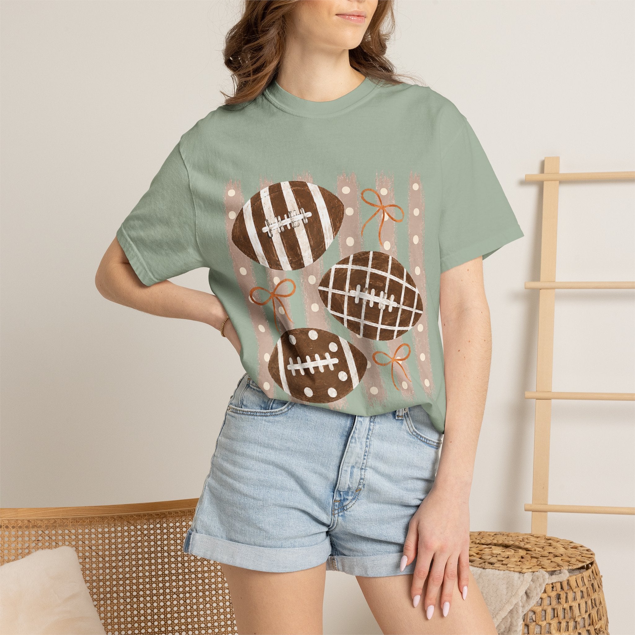 Football Time Tee - Comfort Colors