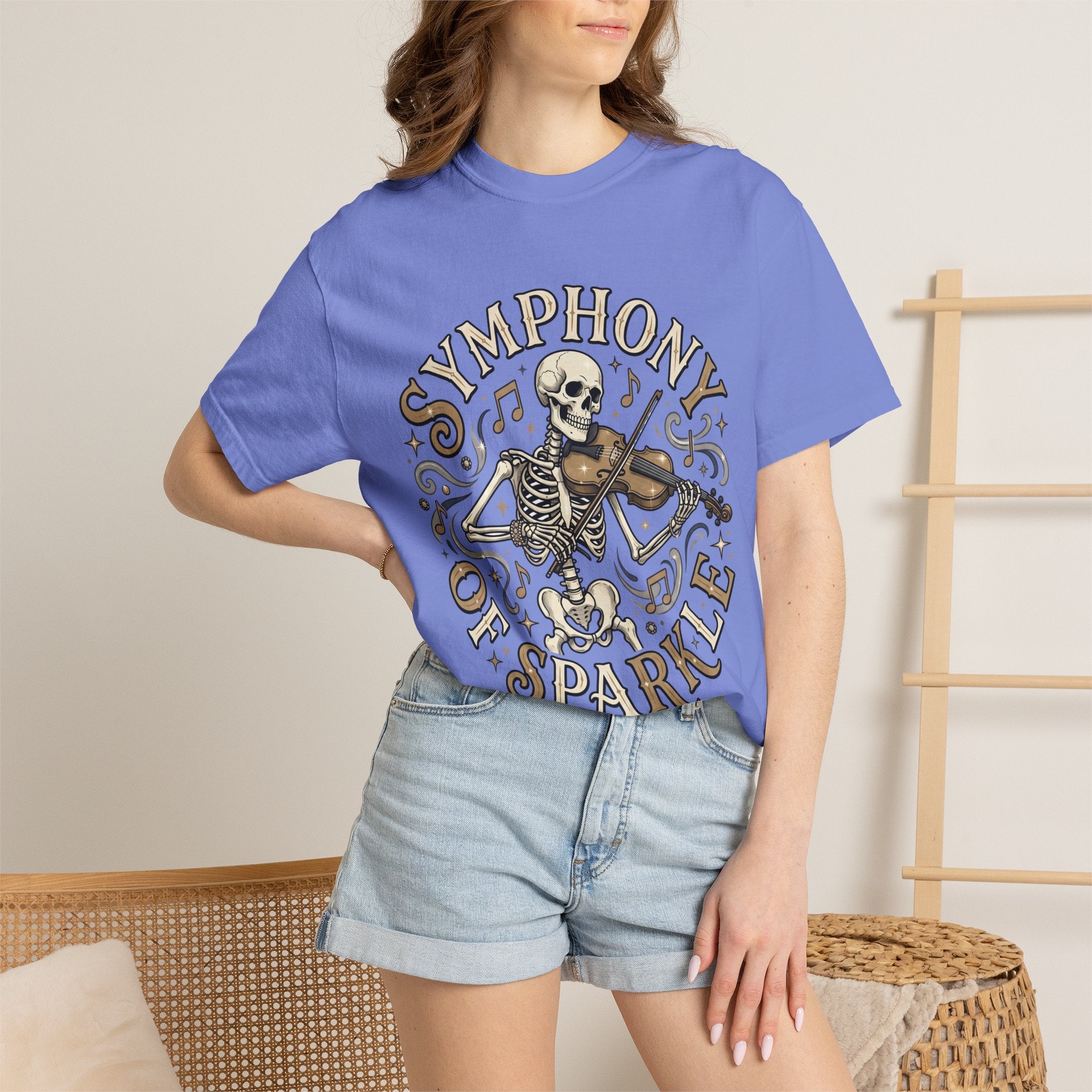 Symphony of Sparkle Tee (Round) - Comfort Colors