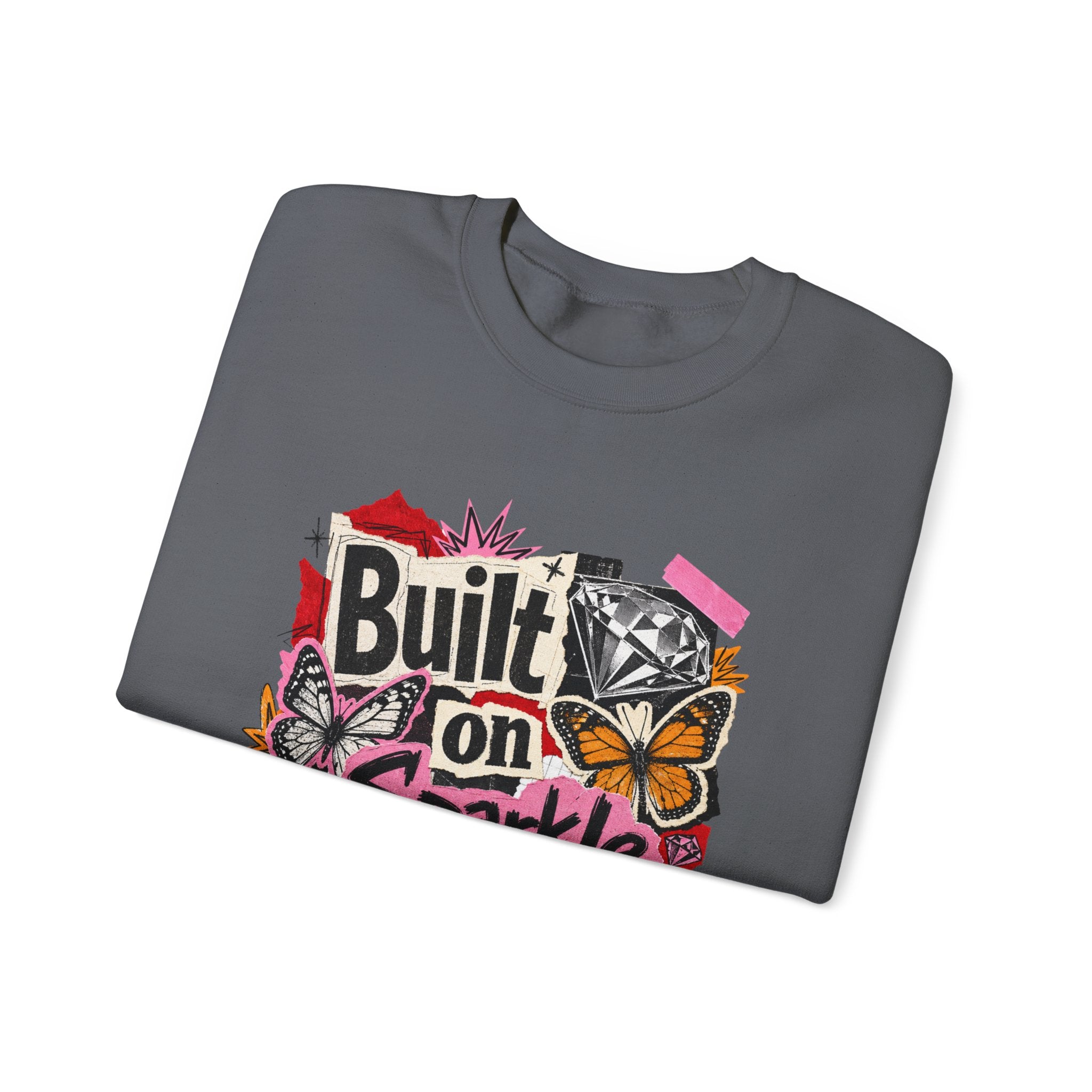 Built on Sparkle Sweatshirt - Gildan