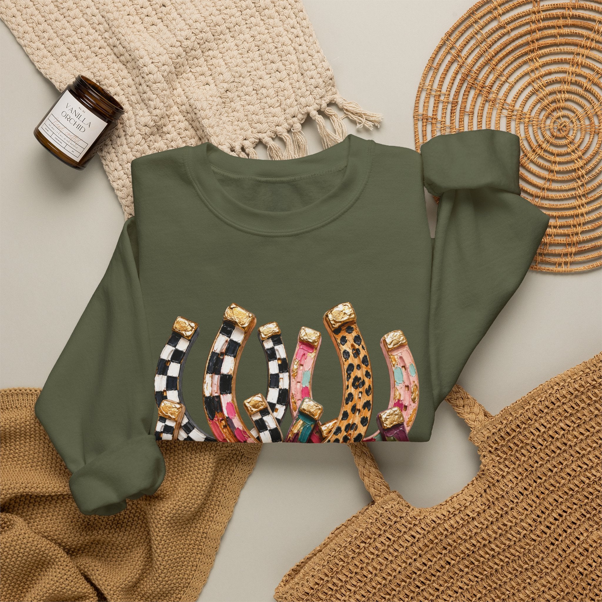 Lucky in the Wild Sweatshirt - Gildan