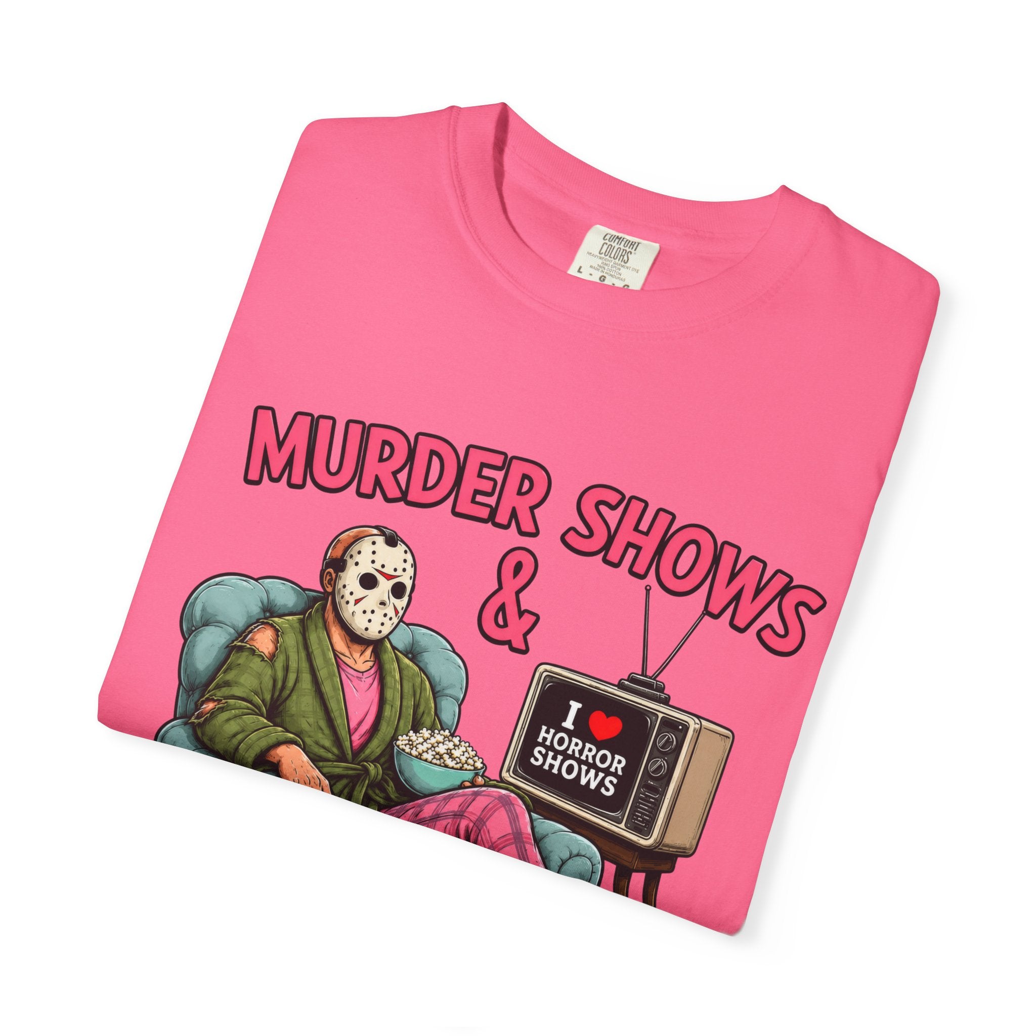 Murder Shows and Comfy Clothes T-shirt - Comfort colors