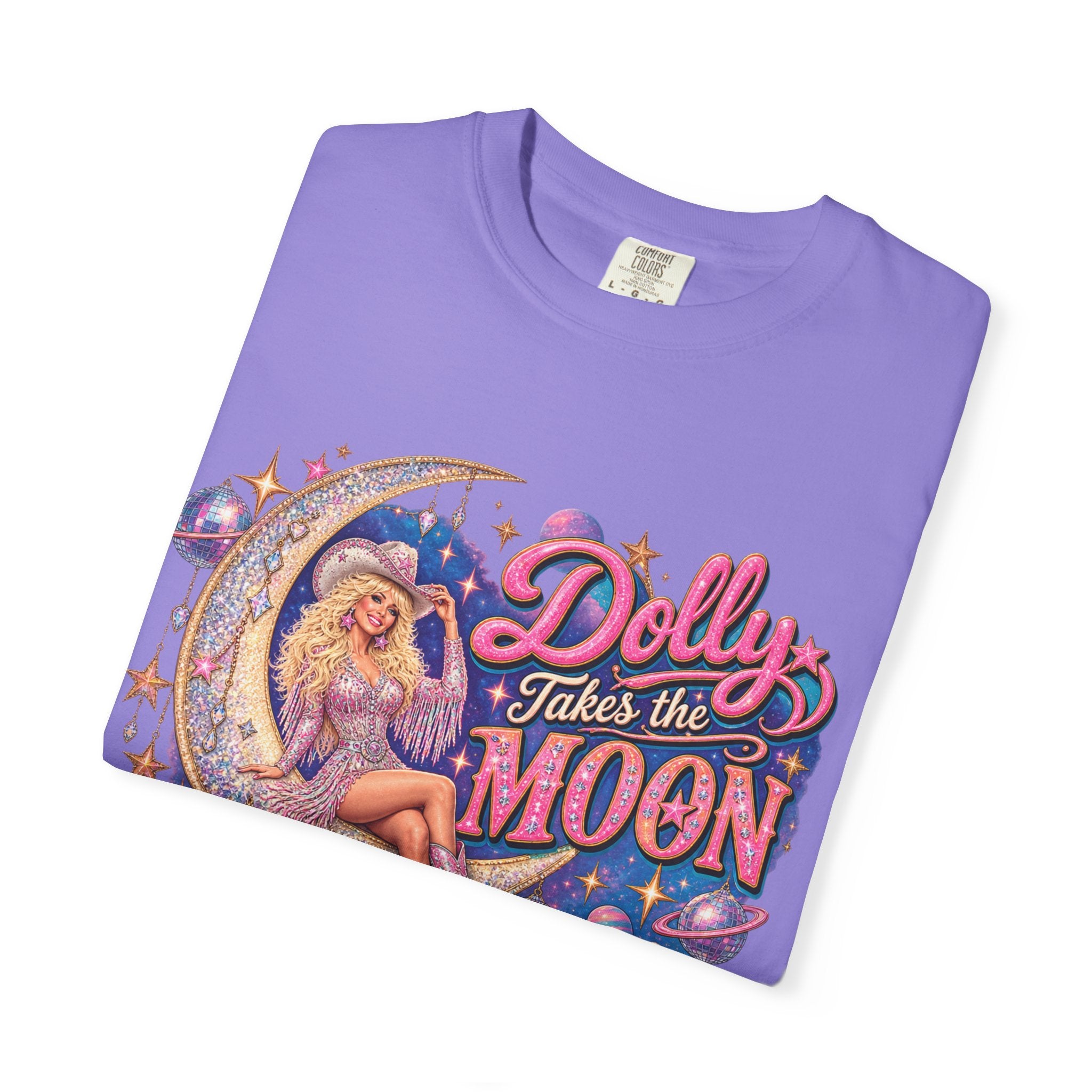 Dolly Takes The Moon Tee