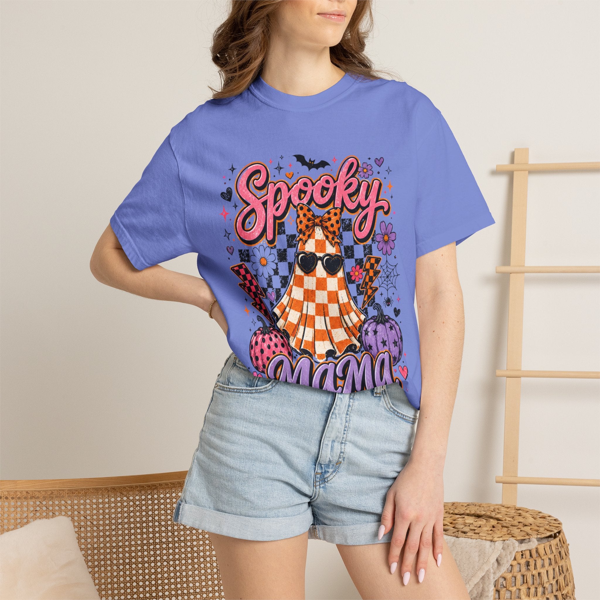 Spooky Mama Tee - Comfort Colors