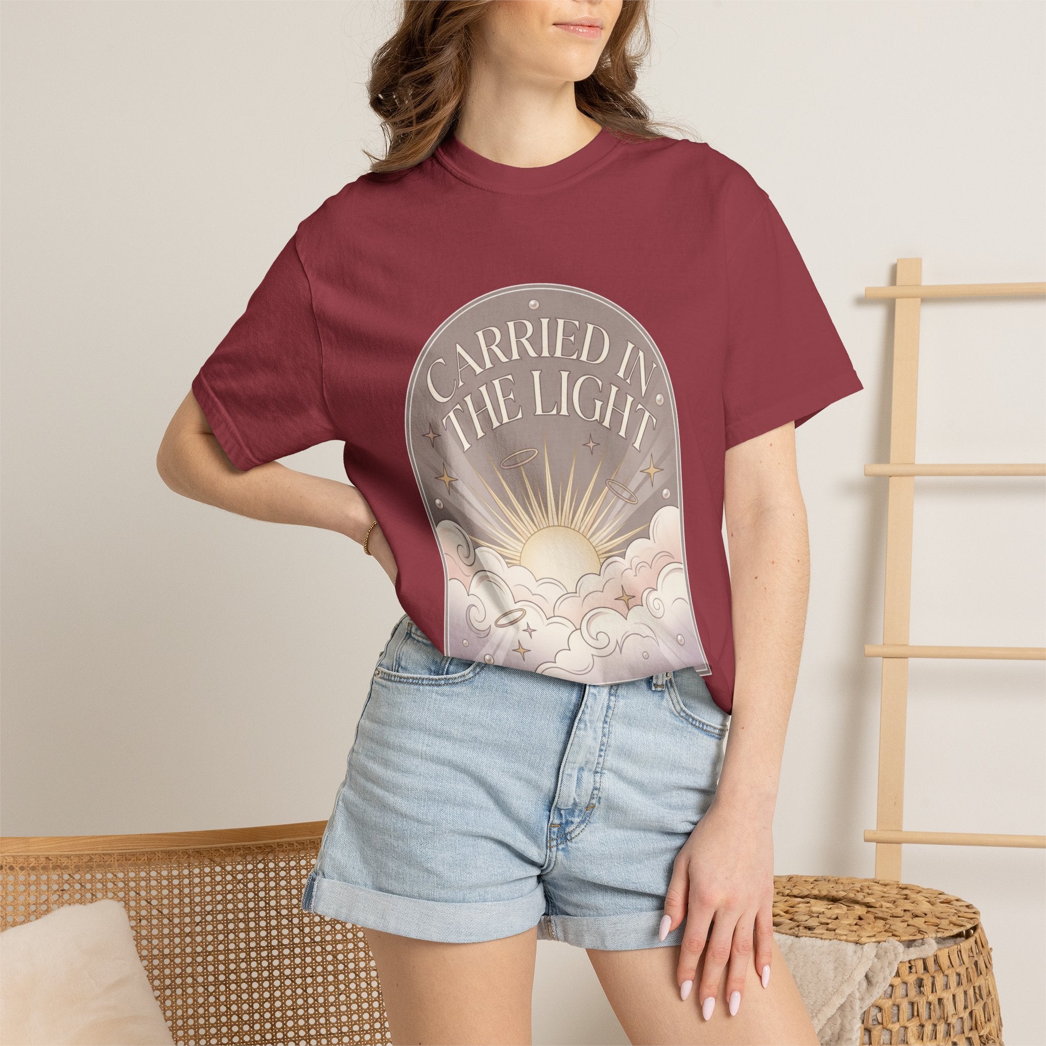 Carried in The Light Tee -Comfort Colors