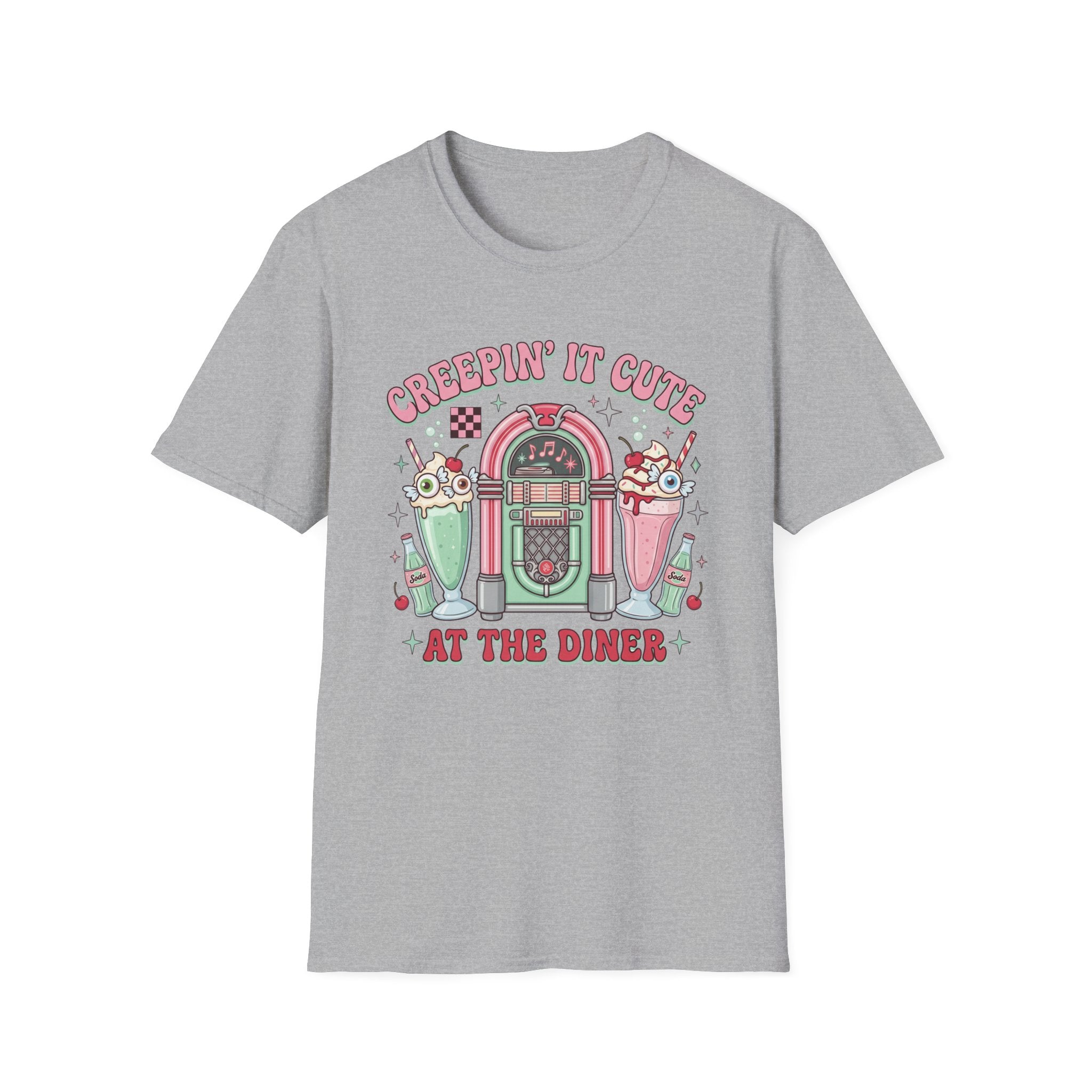 Creepin' It Cute Tee - Gildan