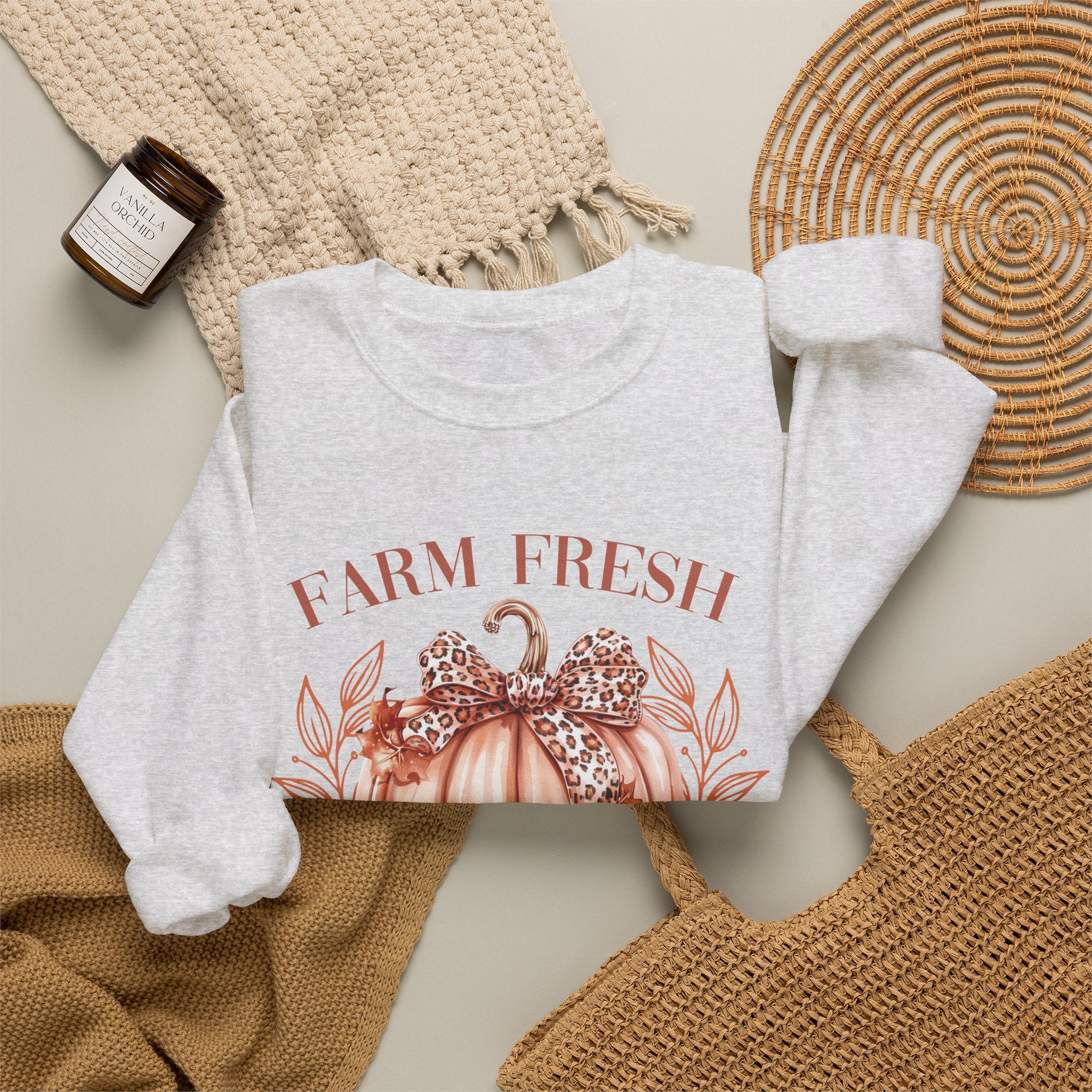 Farm Fresh Pumpkins Sweatshirt - Gildan
