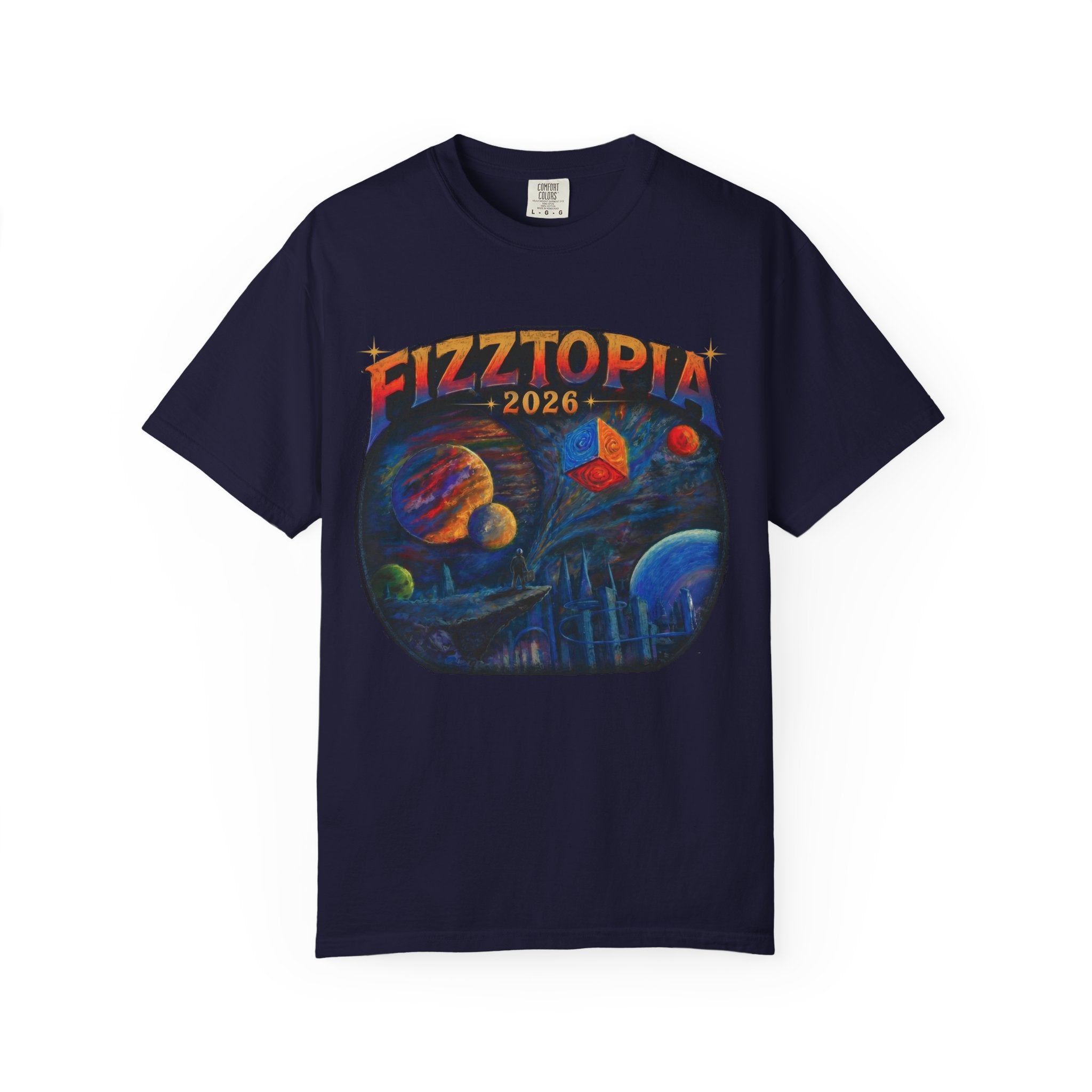 Daddy Ring Bomb's Fizztopia Galaxy Shirt - Comfort Colors