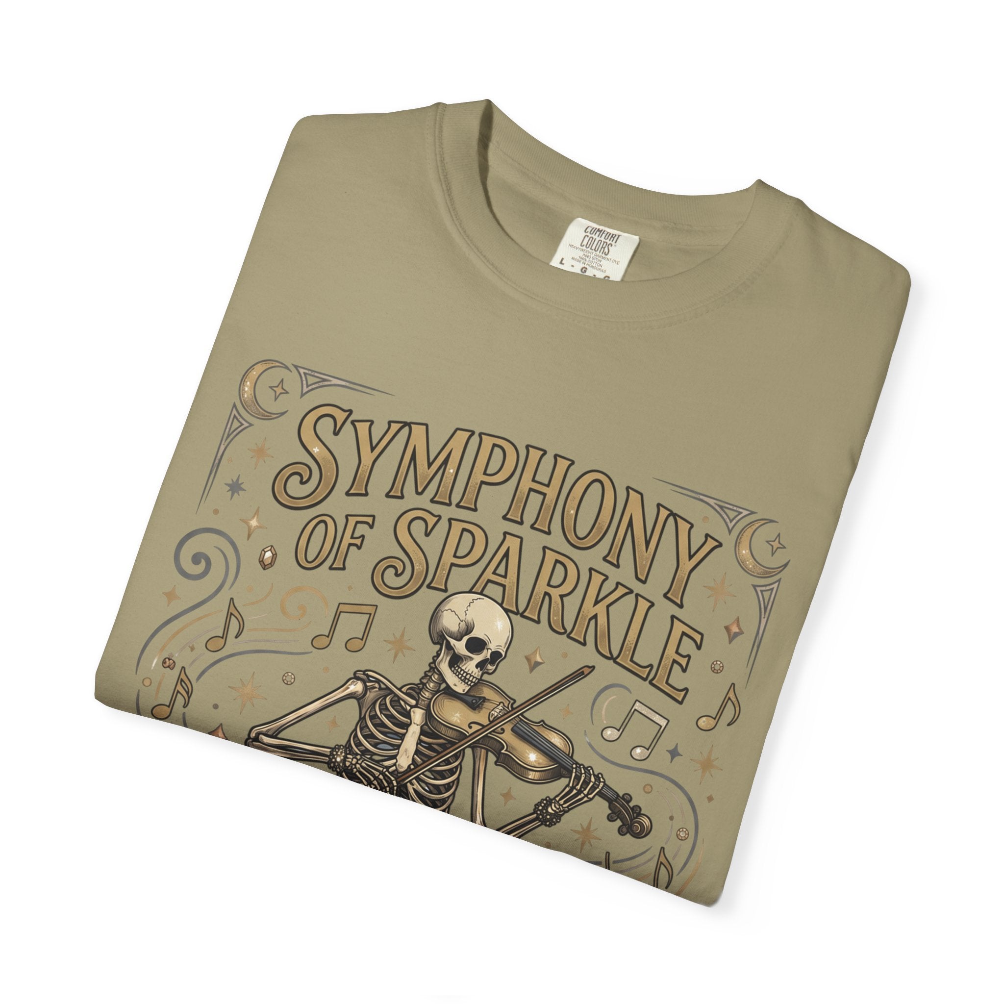 Symphony of Sparkle Tee (Rectangle) - Comfort Colors