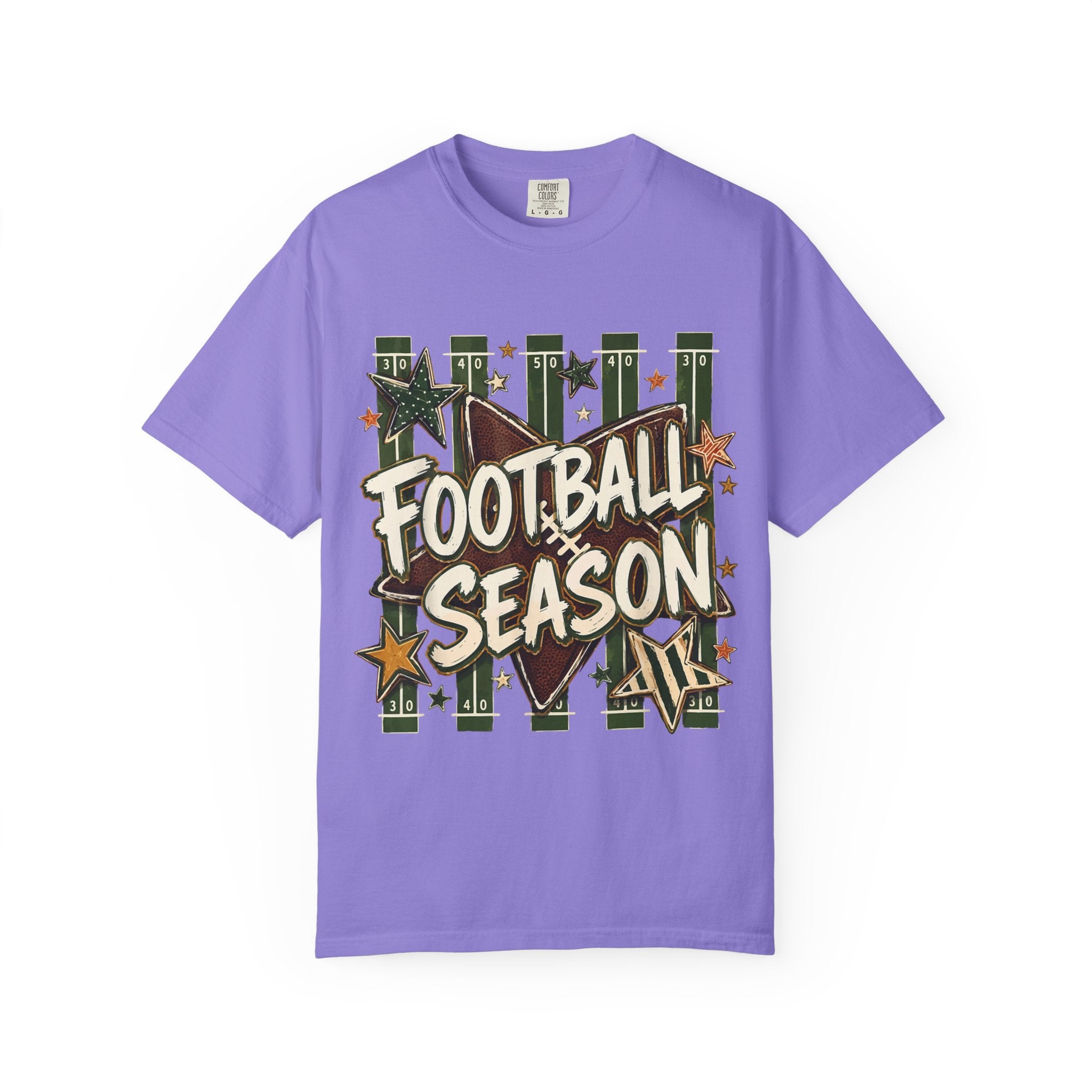 Football Season Tee - Comfort Colors