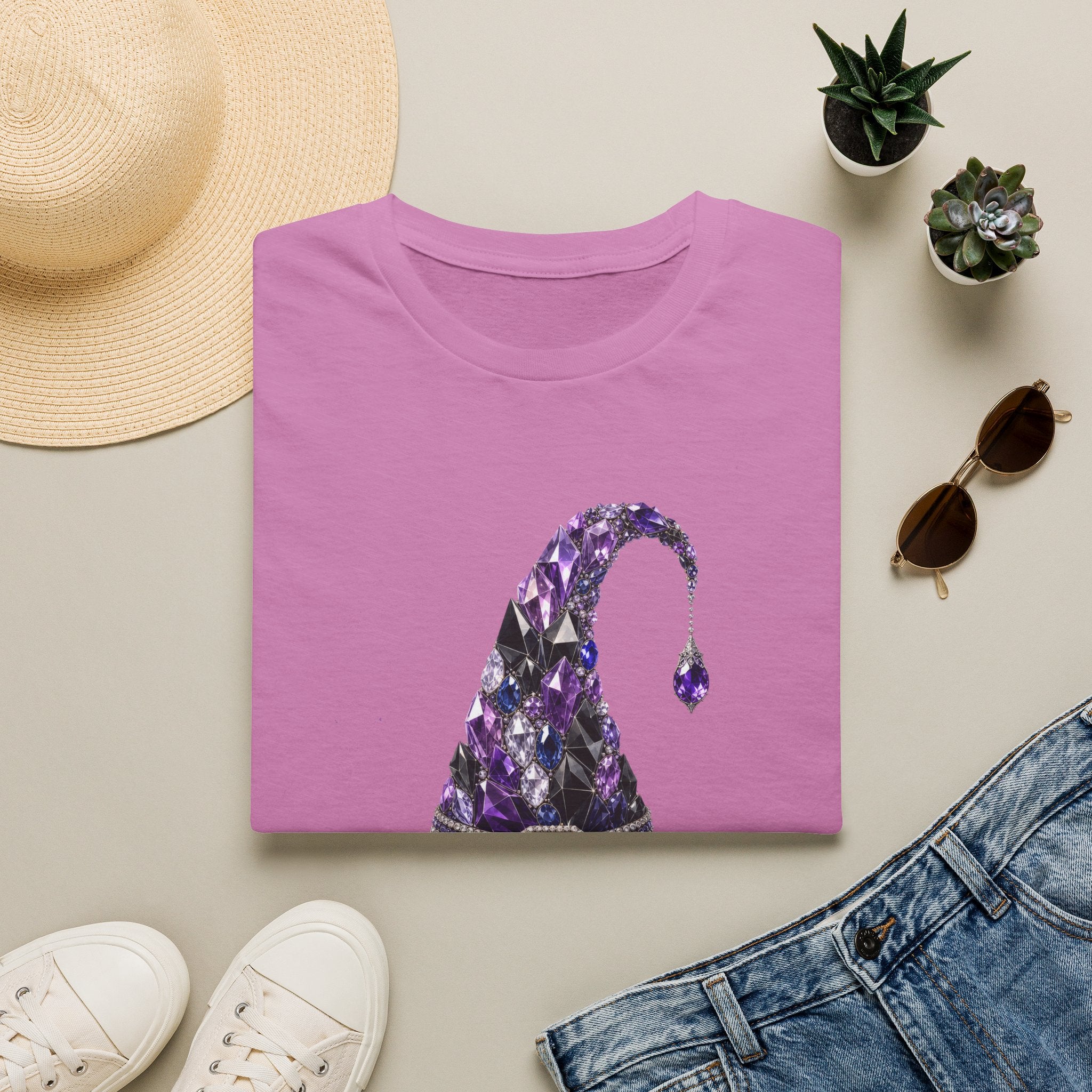 The Jeweled Witches Hat Tee - Gildan