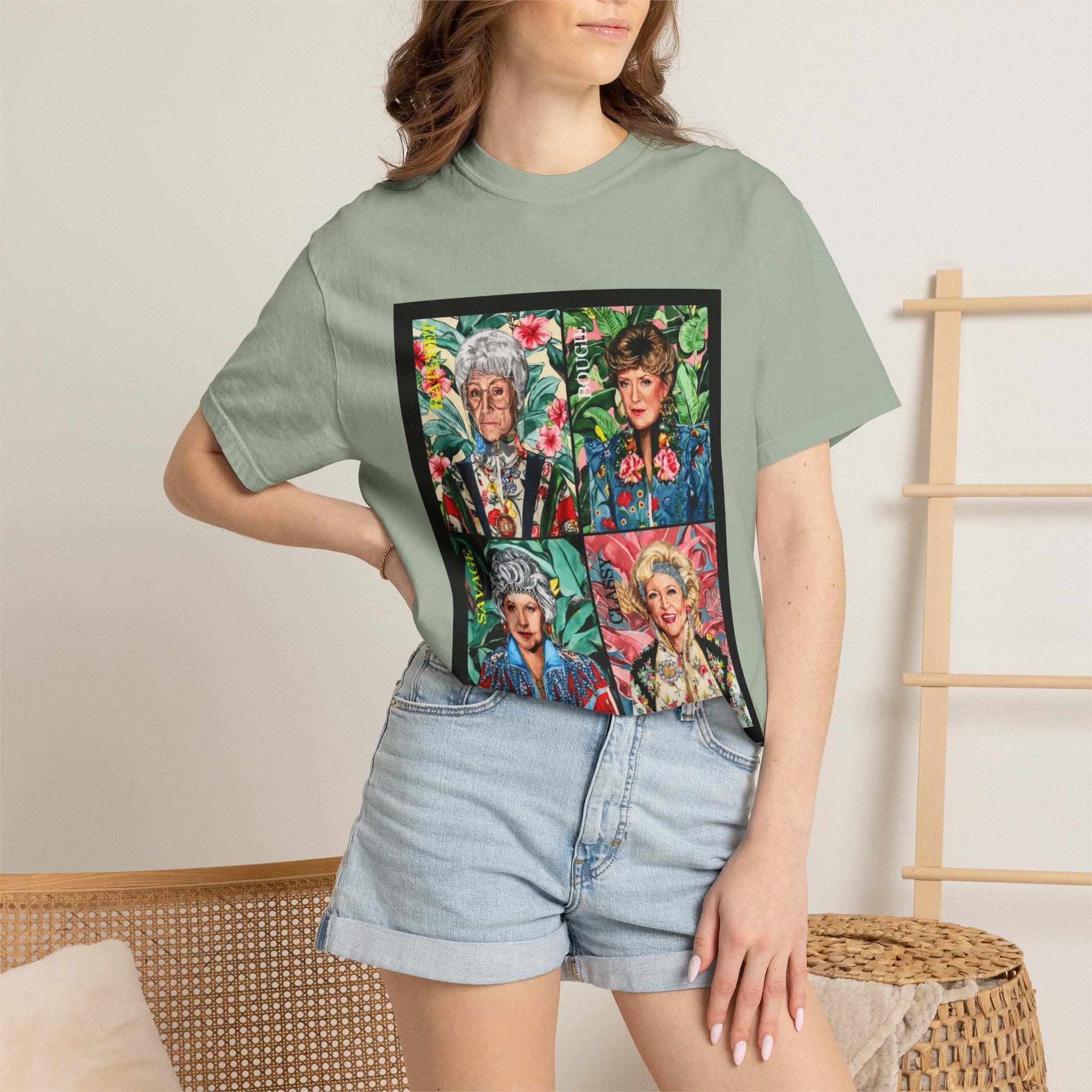 Golden Baddies Tee- Comfort Colors