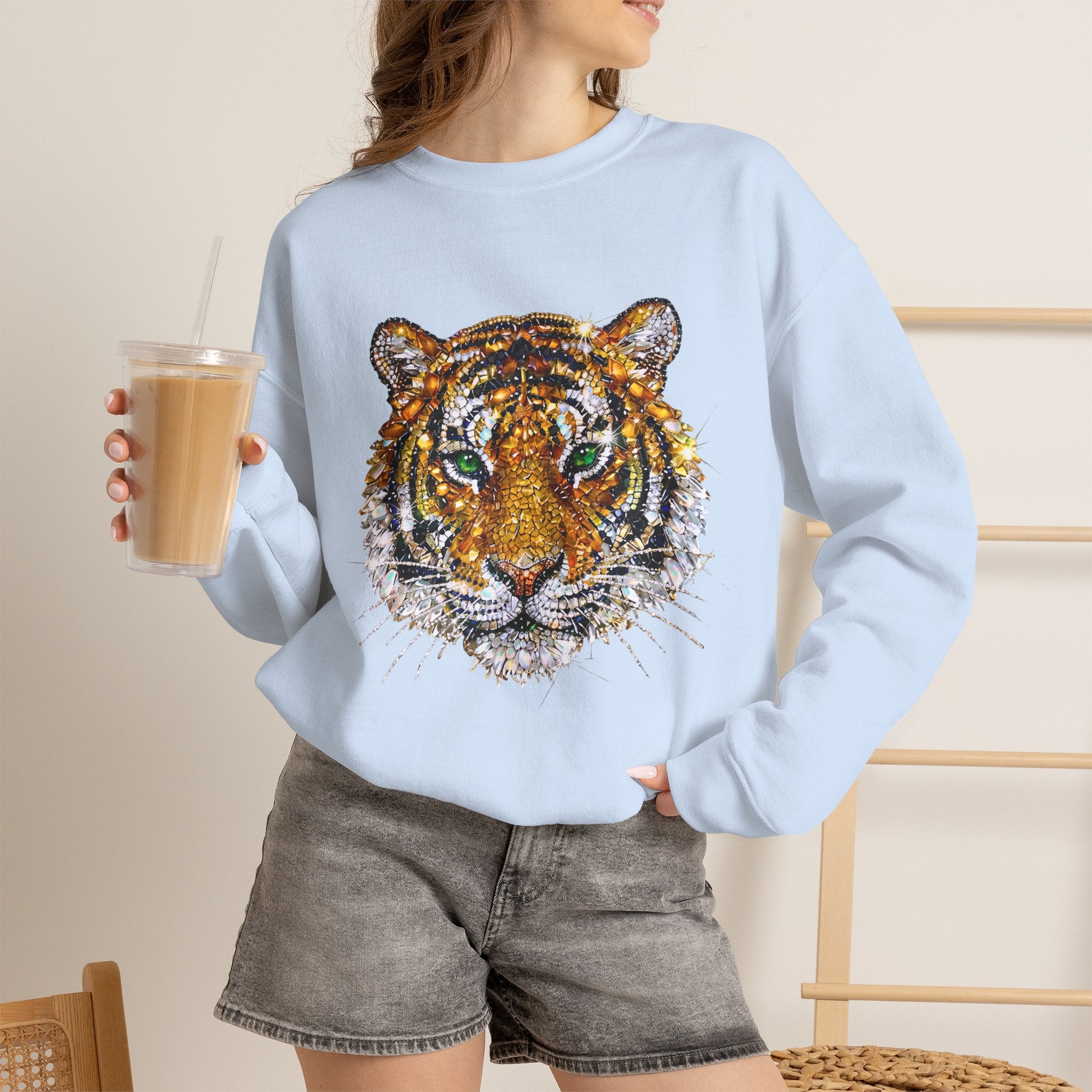 Jeweleed Tiger Sweatshirt