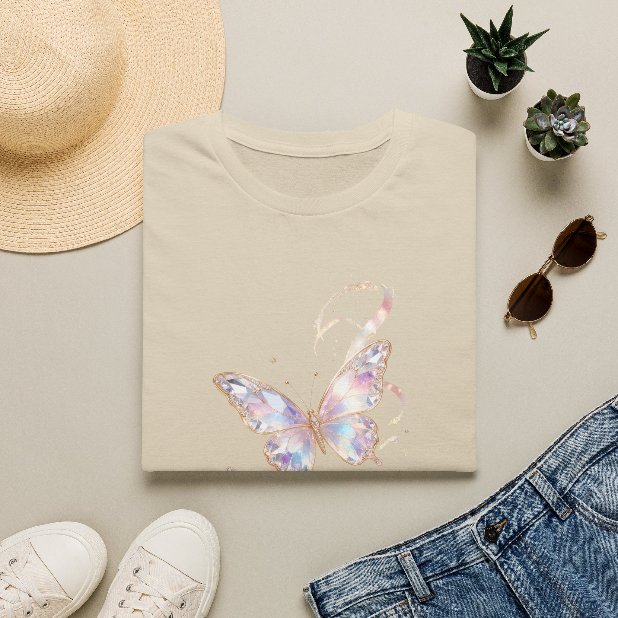 Halo Butterfly Tee - Gildan