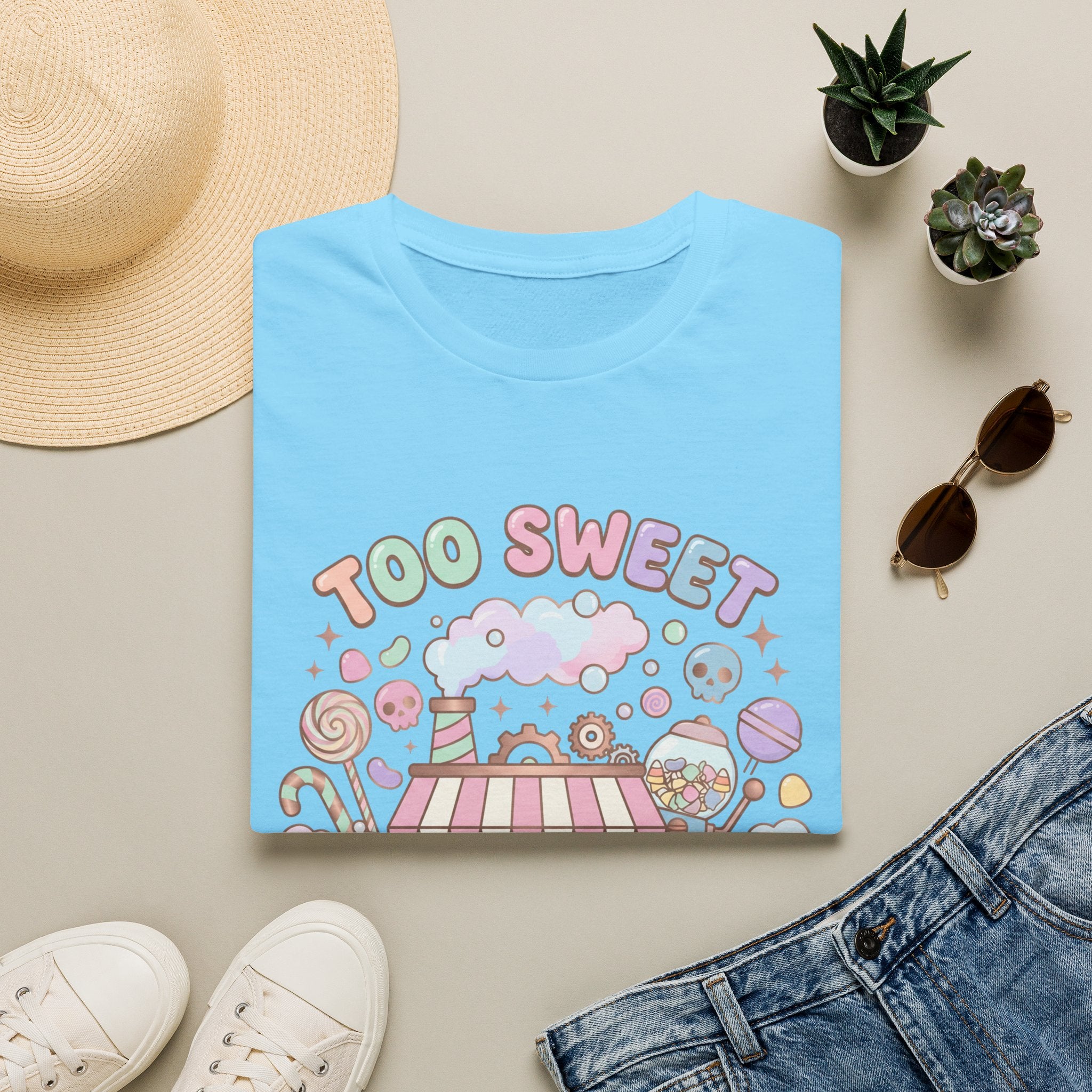 Too Sweet To Be Spooky Tee - Gildan