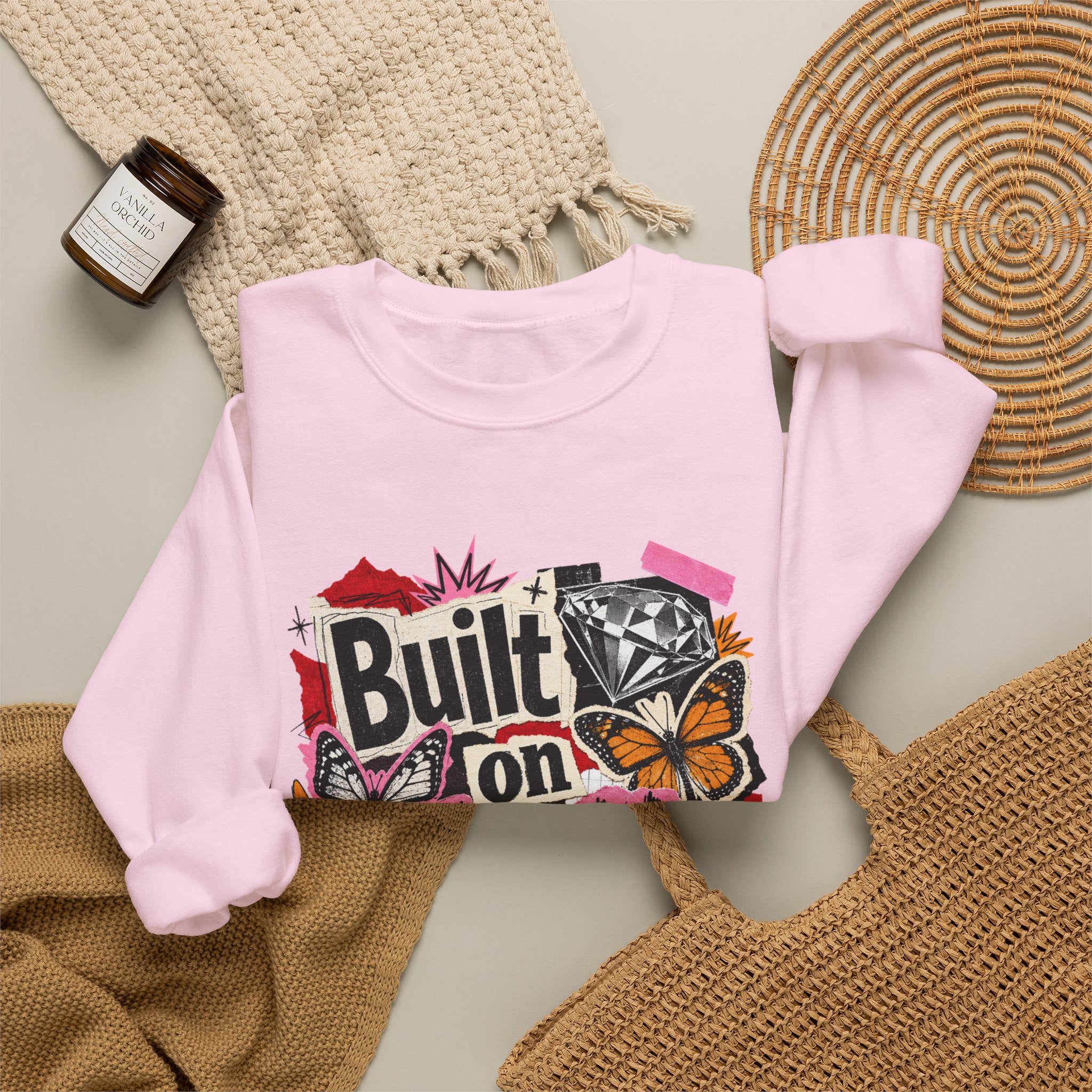 Built on Sparkle Sweatshirt - Gildan