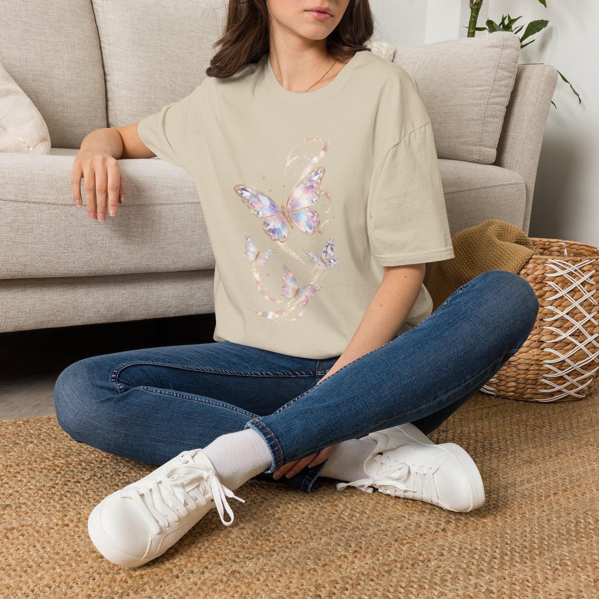 Halo Butterfly Tee - Gildan