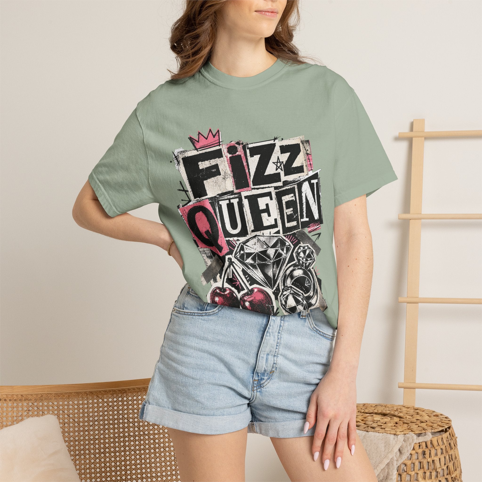 Fizz Queen Tee - Comfort Colors