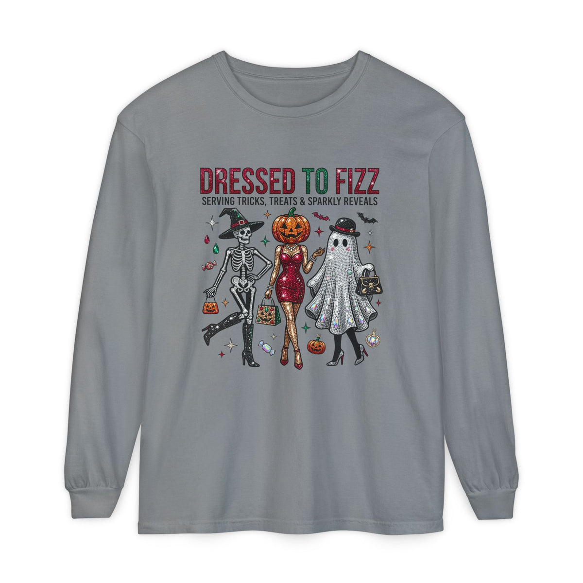 Dressed To Fizz Long Sleeve - Comfort Colors