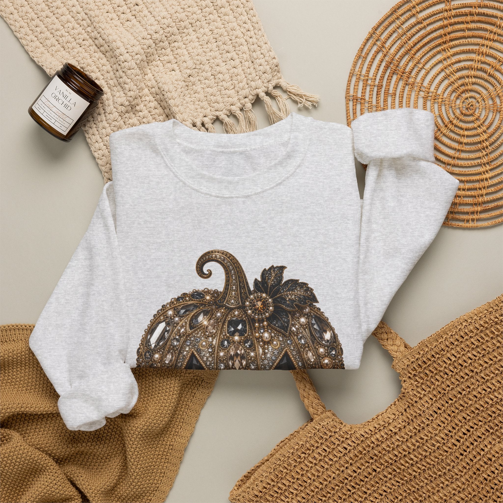 Jeweled Harvest Sweatshirt - Gildan