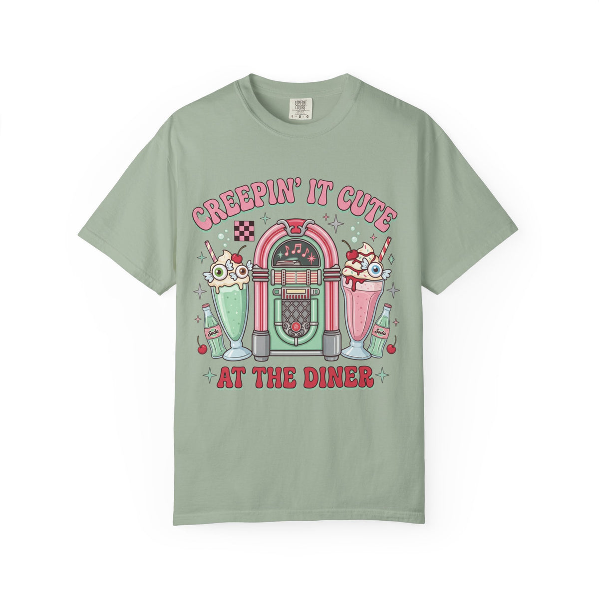 Creepin' It Cute Tee - Comfort Colors