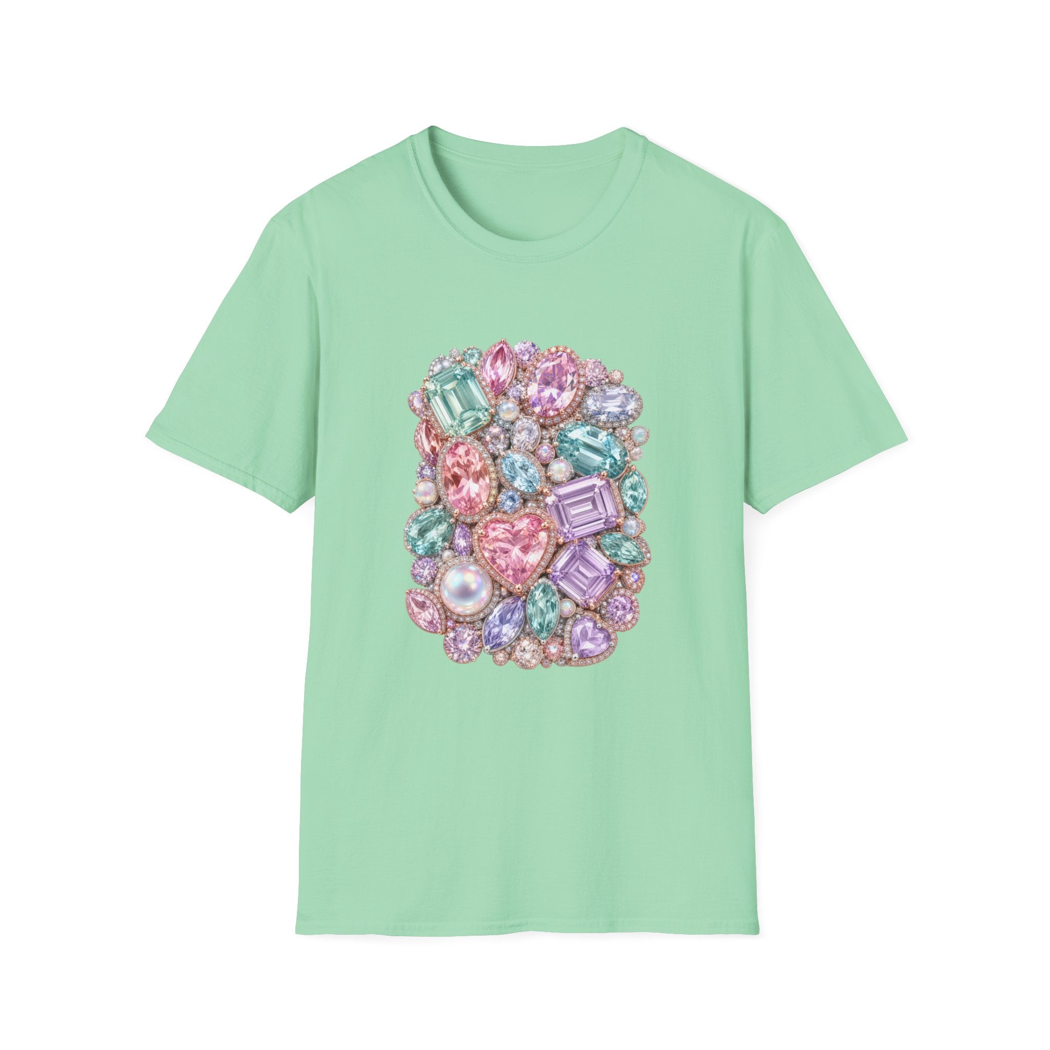 Halo Gemstone Tee - Gildan