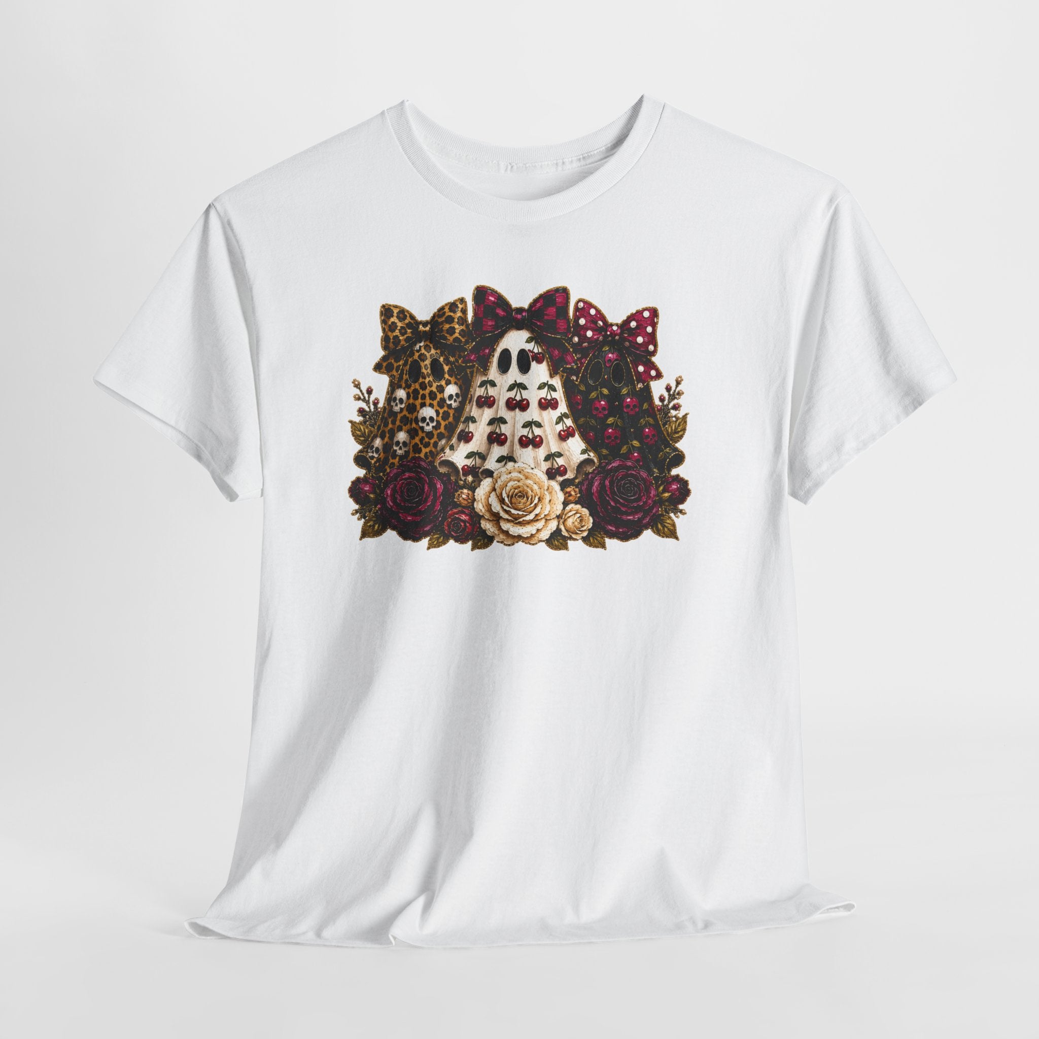 Cherry Ghosts Tee - Gildan