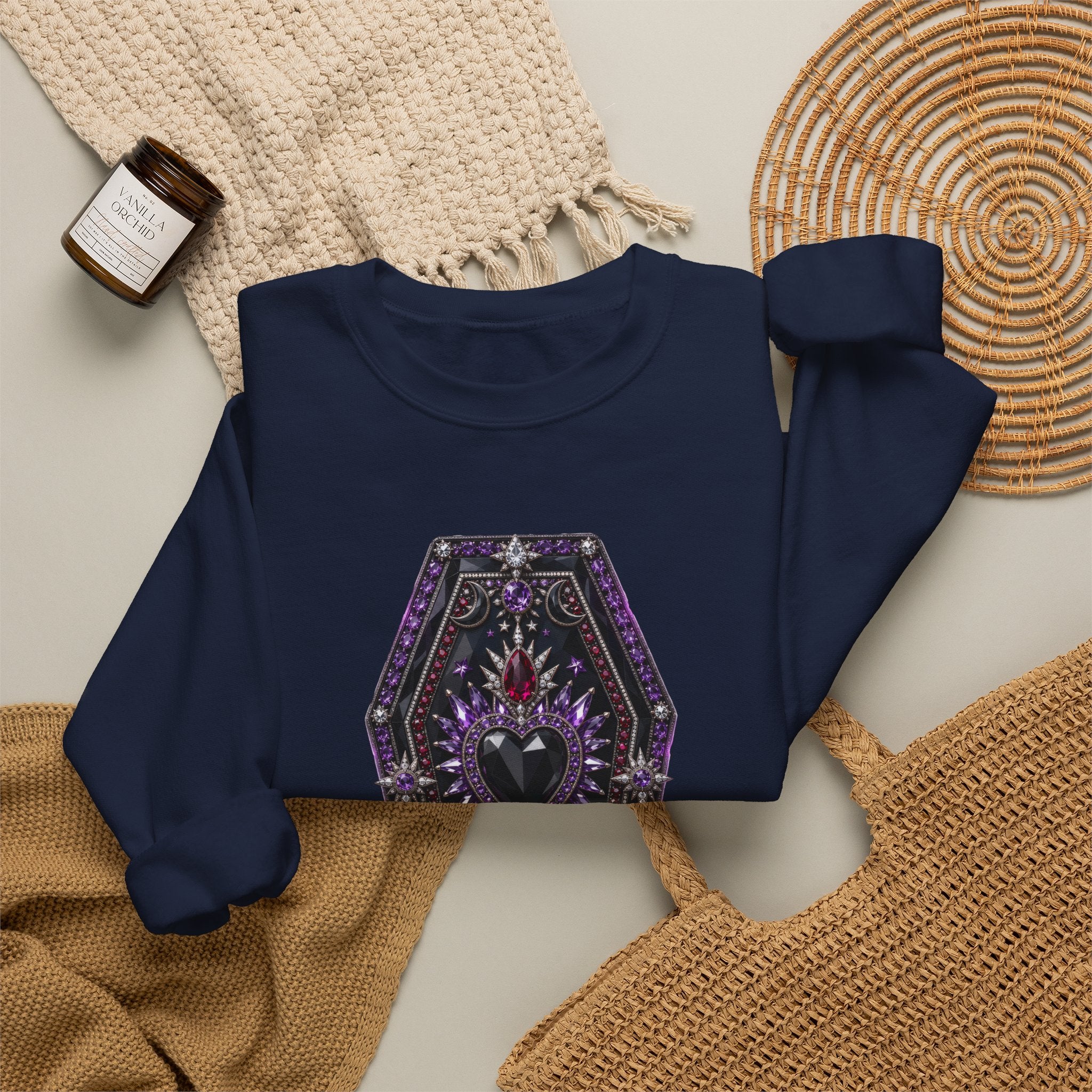 The Jeweled Crypt Sweatshirt - Gildan