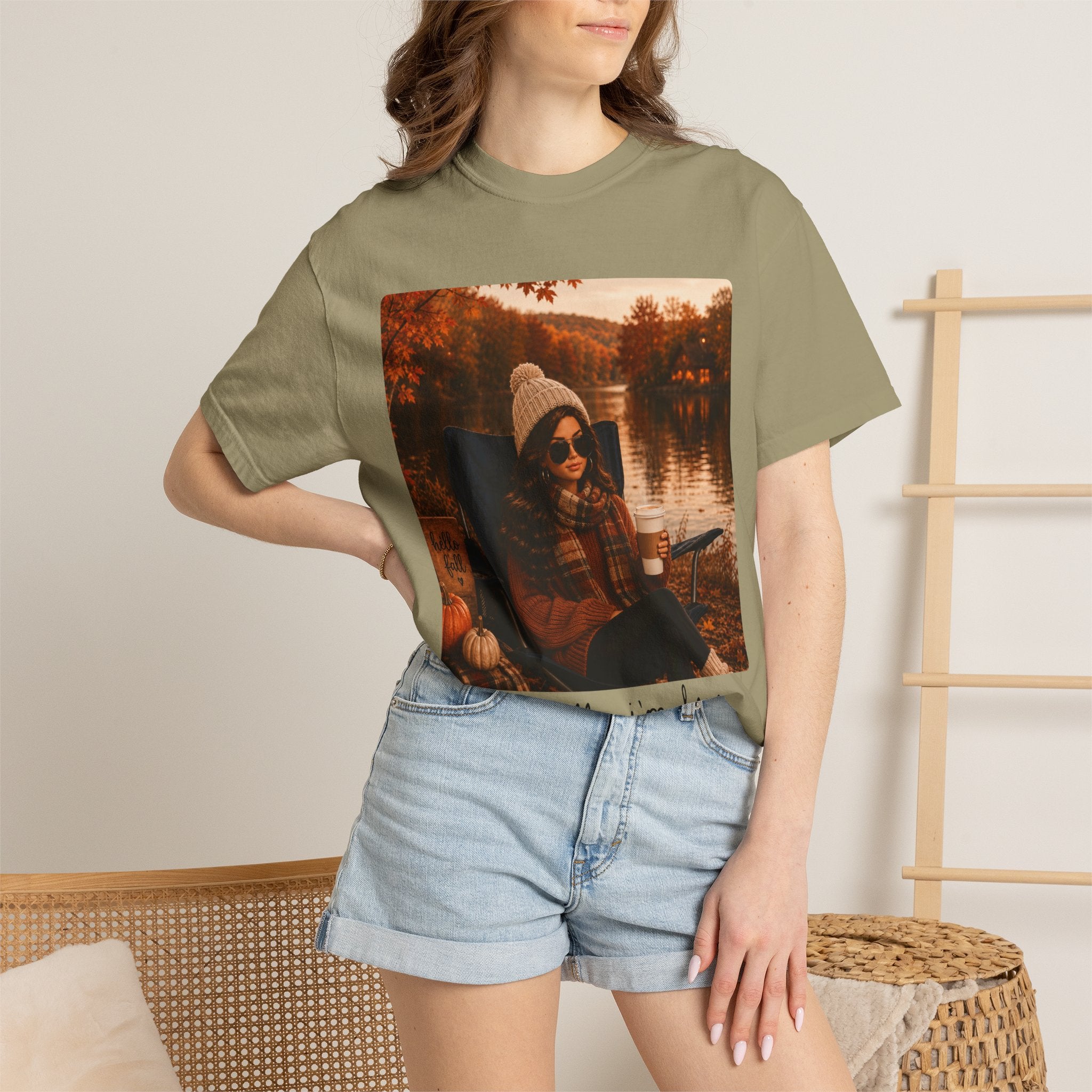 Mentally I'm Here Tee - Comfort Colors