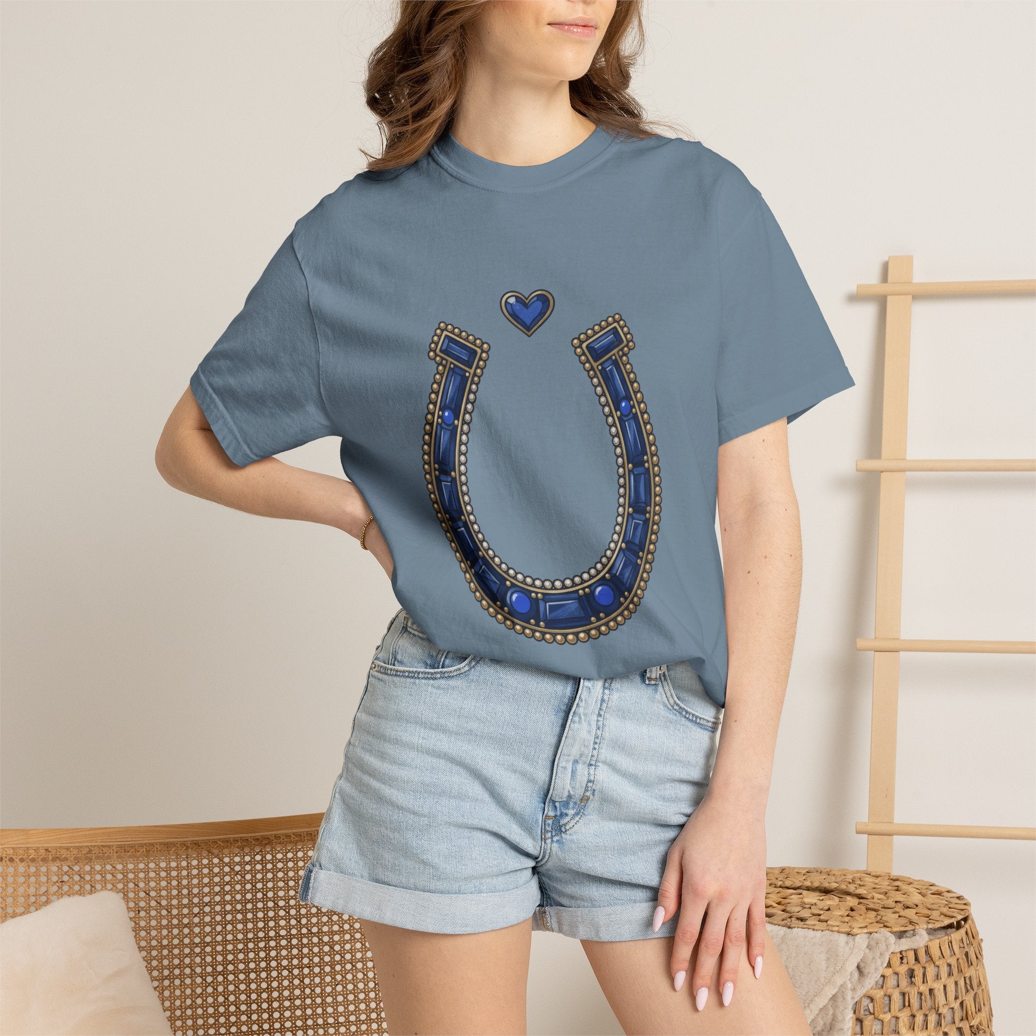 The Sapphire Horseshoe - Comfort Colors
