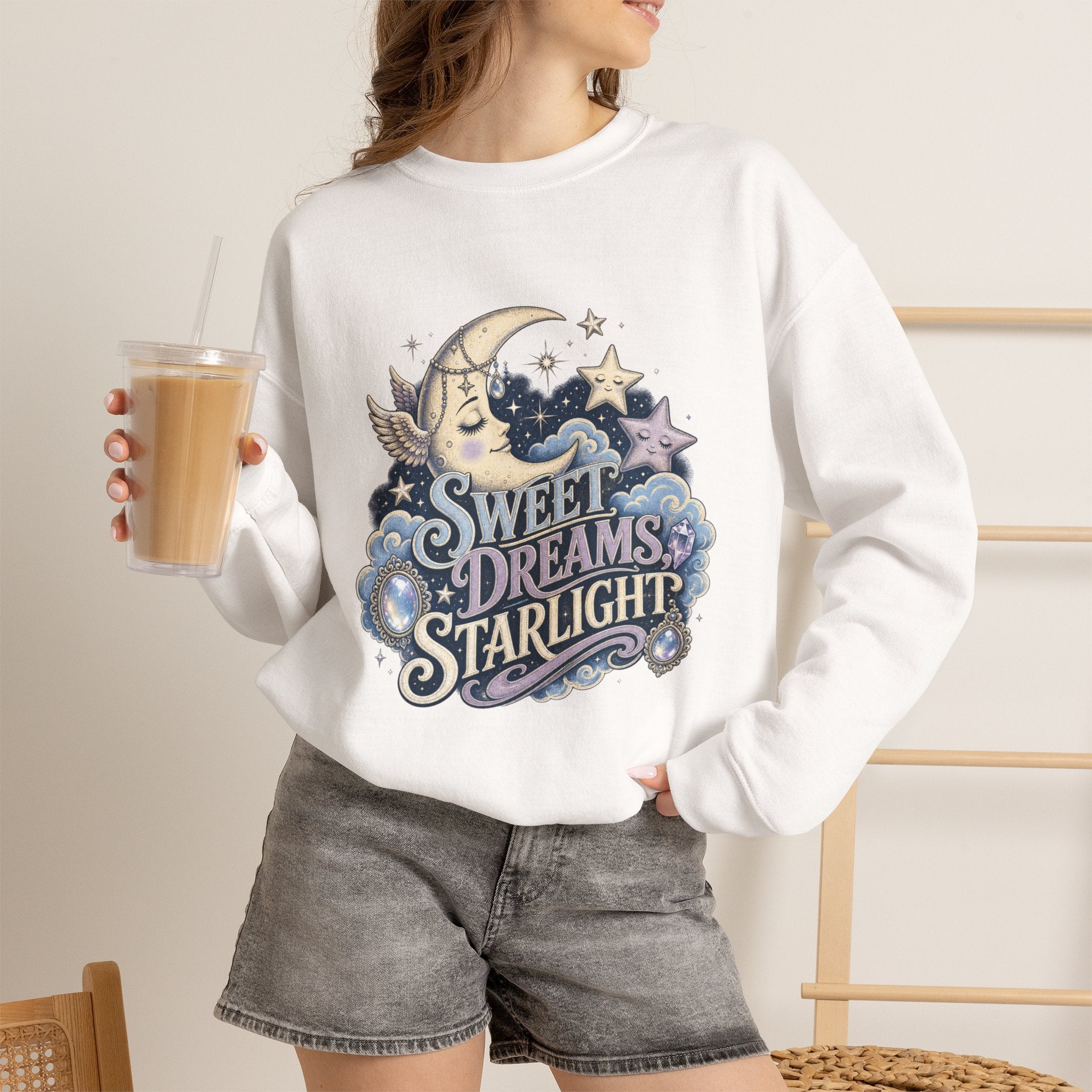 Sweet Dreams Starlight Sweatshirt - Gildan