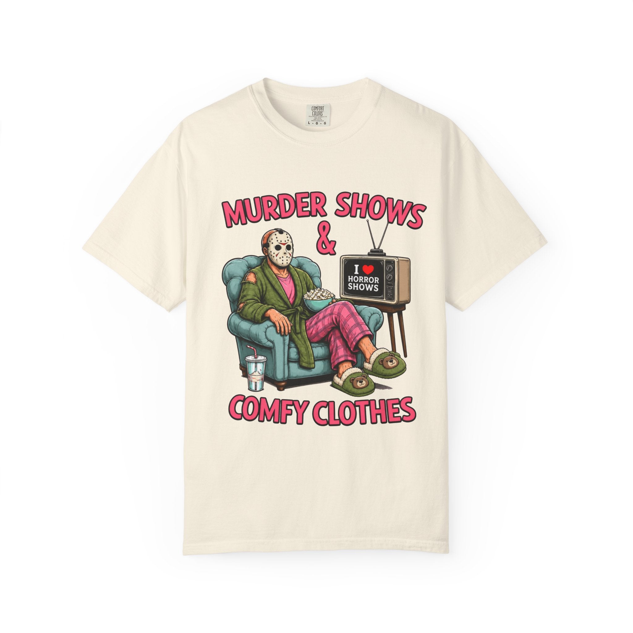Murder Shows and Comfy Clothes T-shirt - Comfort colors
