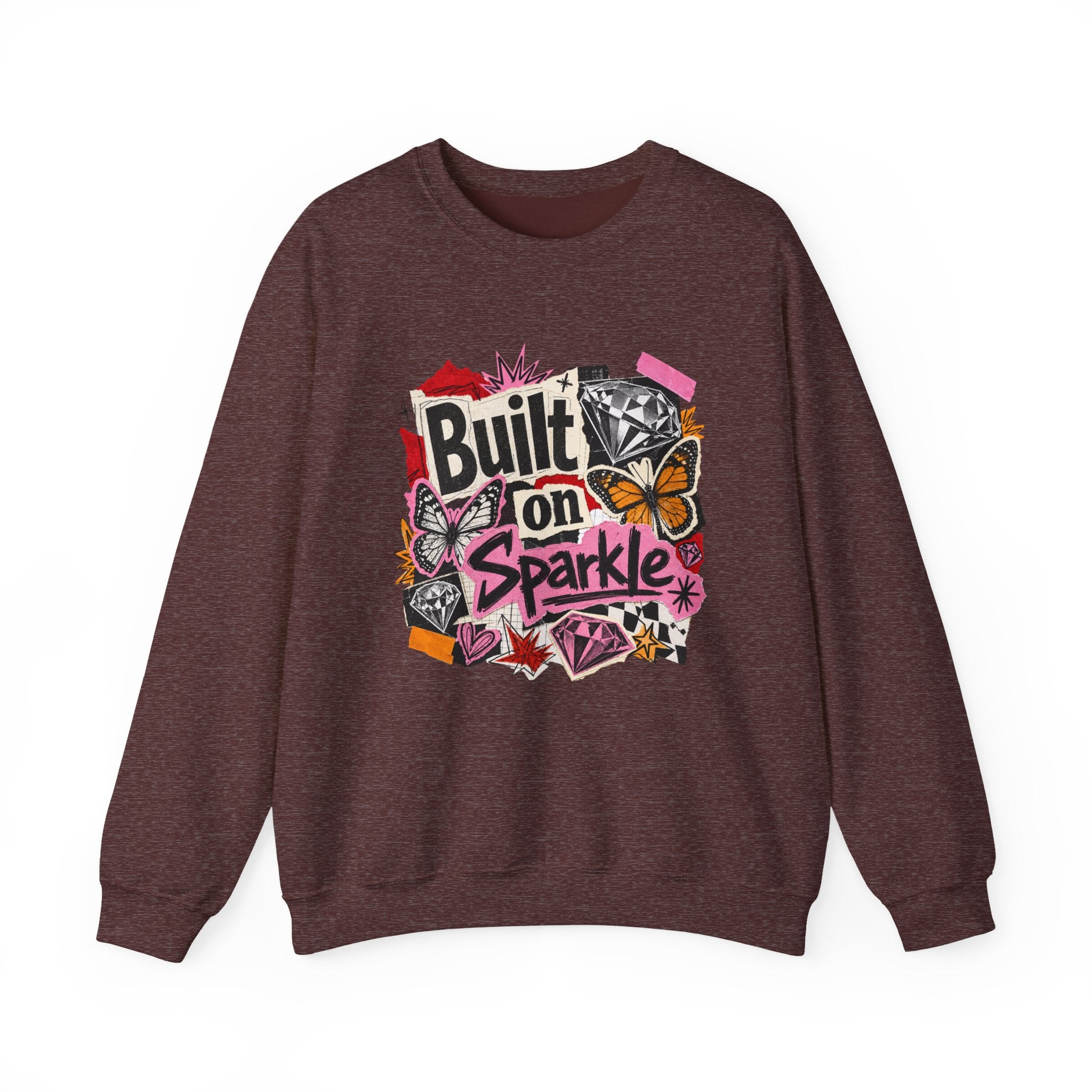 Built on Sparkle Sweatshirt - Gildan