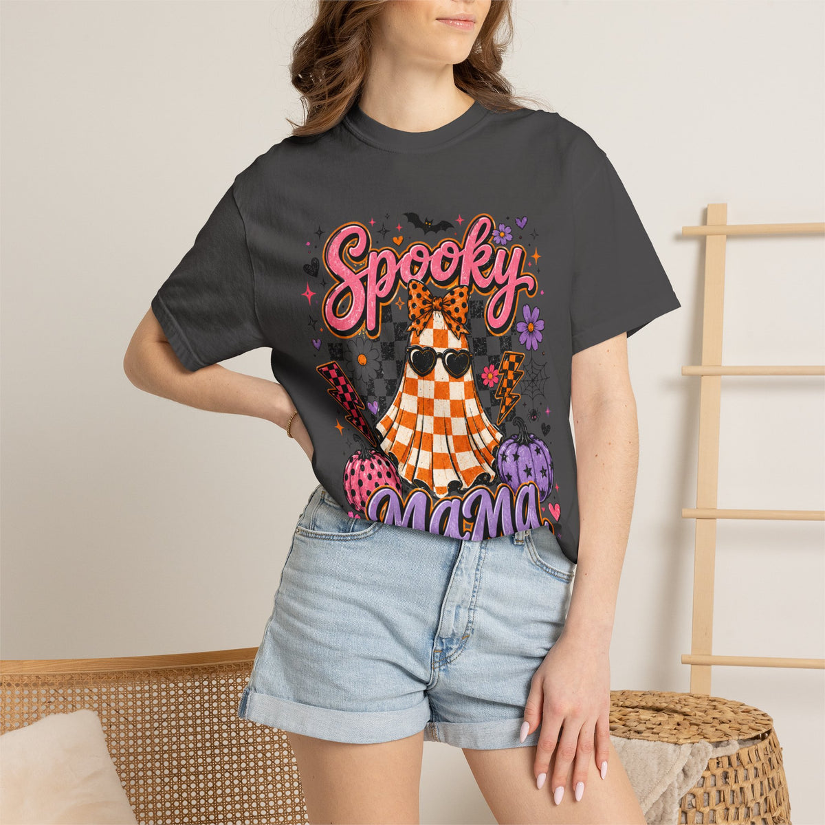Spooky Mama Tee - Comfort Colors