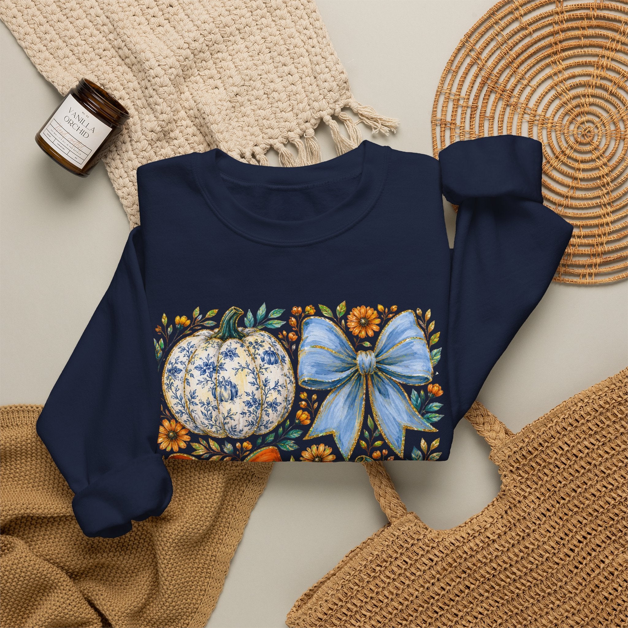 Fall Autumn Cozy Sweatshirt - Gildan