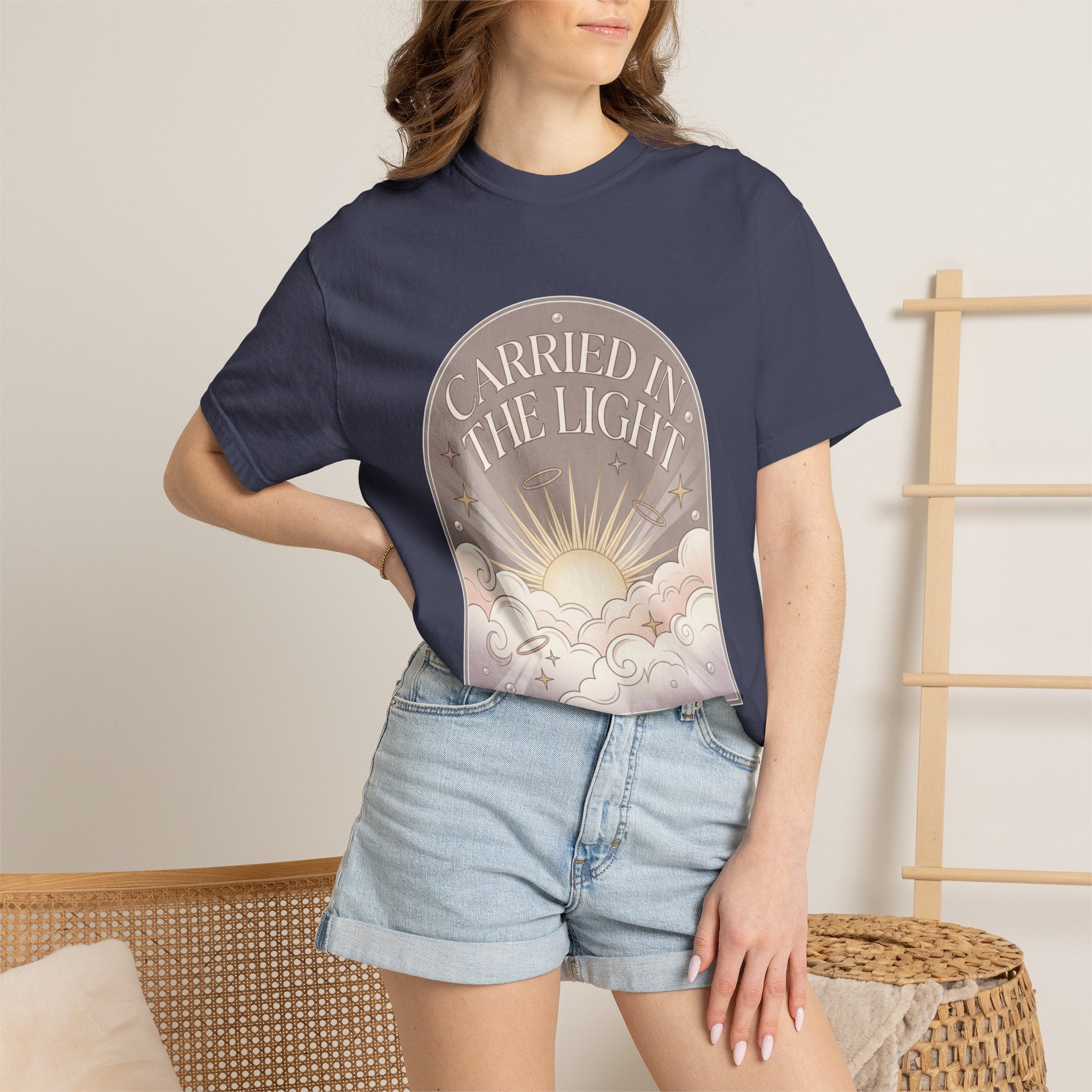 Carried in The Light Tee -Comfort Colors