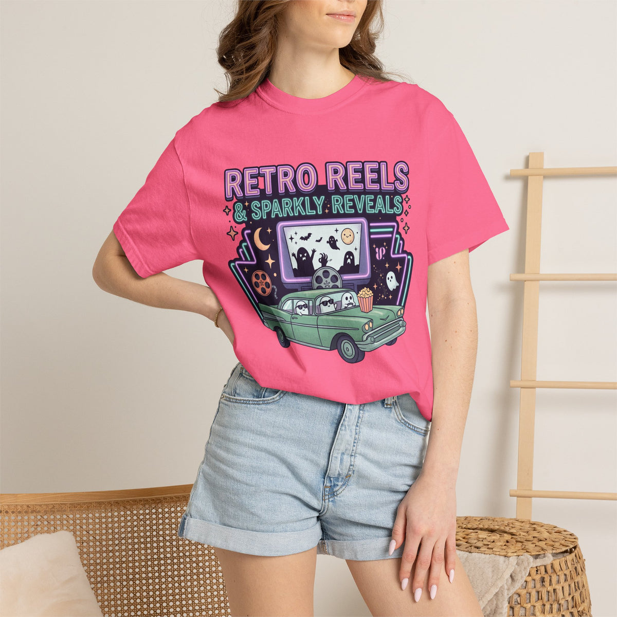 Retro Reels Tee - Comfort Colors