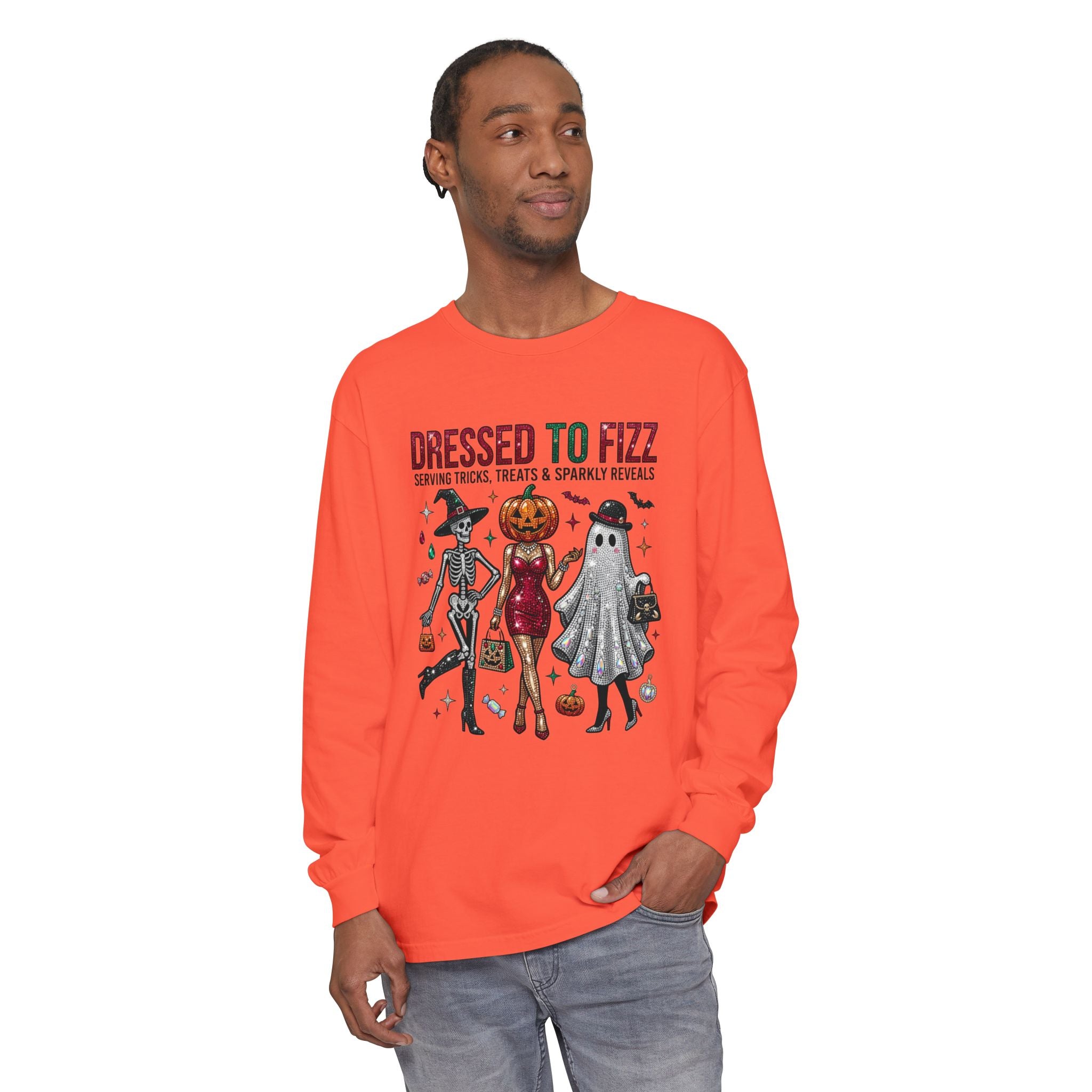 Dressed To Fizz Long Sleeve - Comfort Colors
