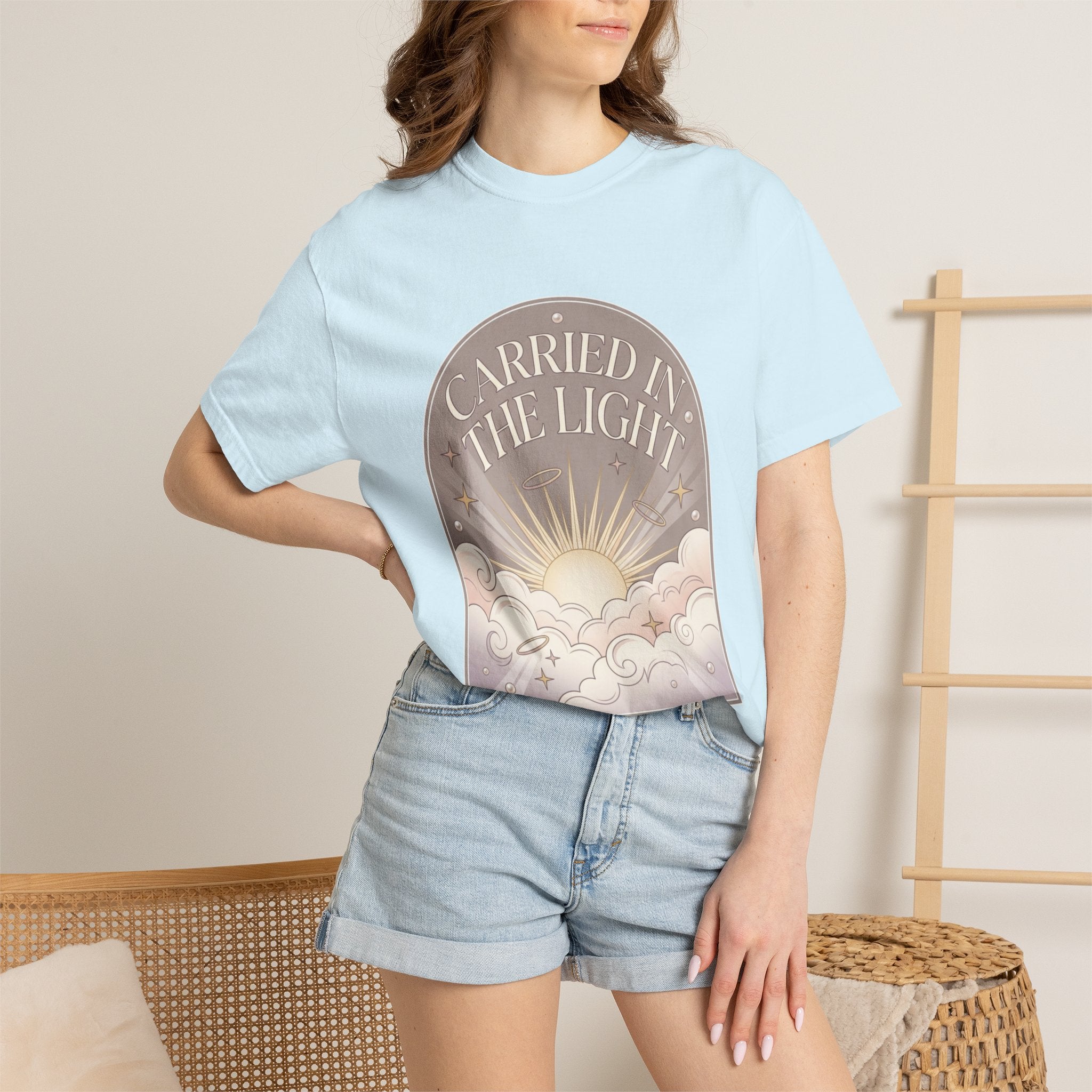 Carried in The Light Tee -Comfort Colors
