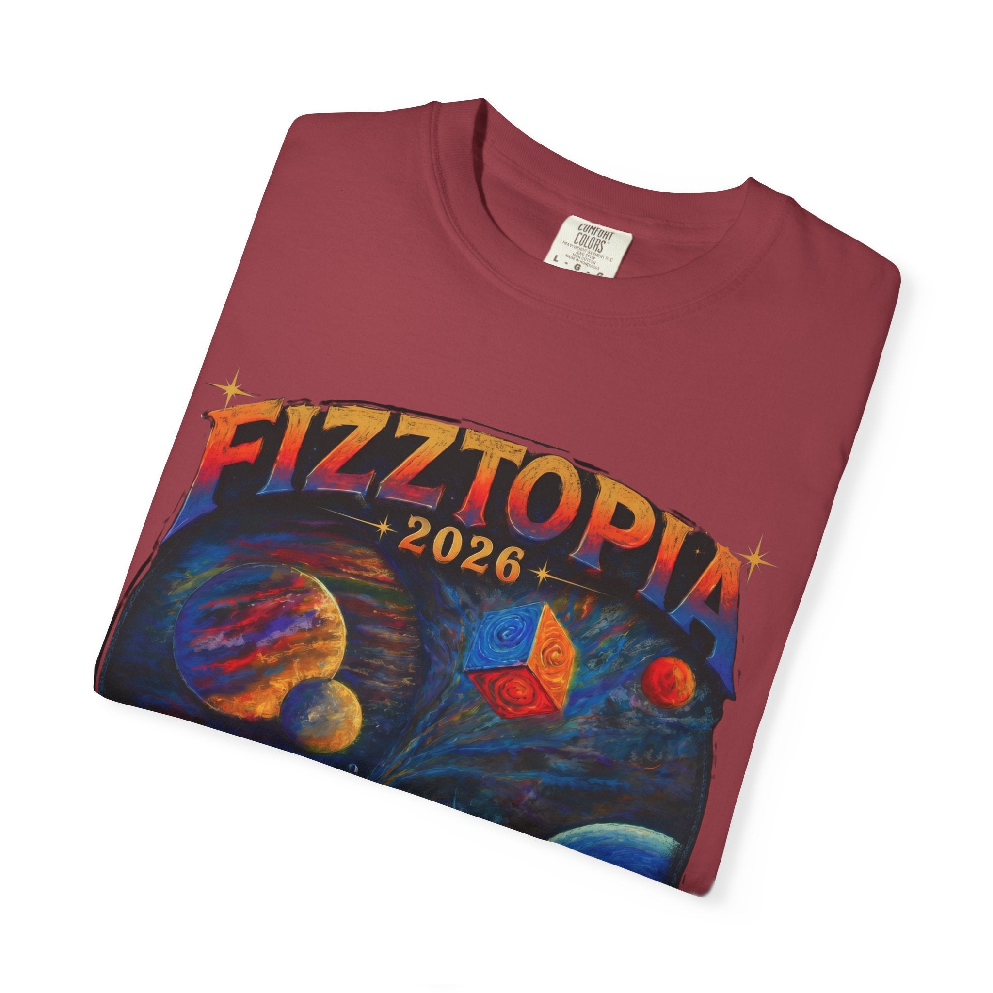 Daddy Ring Bomb's Fizztopia Galaxy Shirt - Comfort Colors