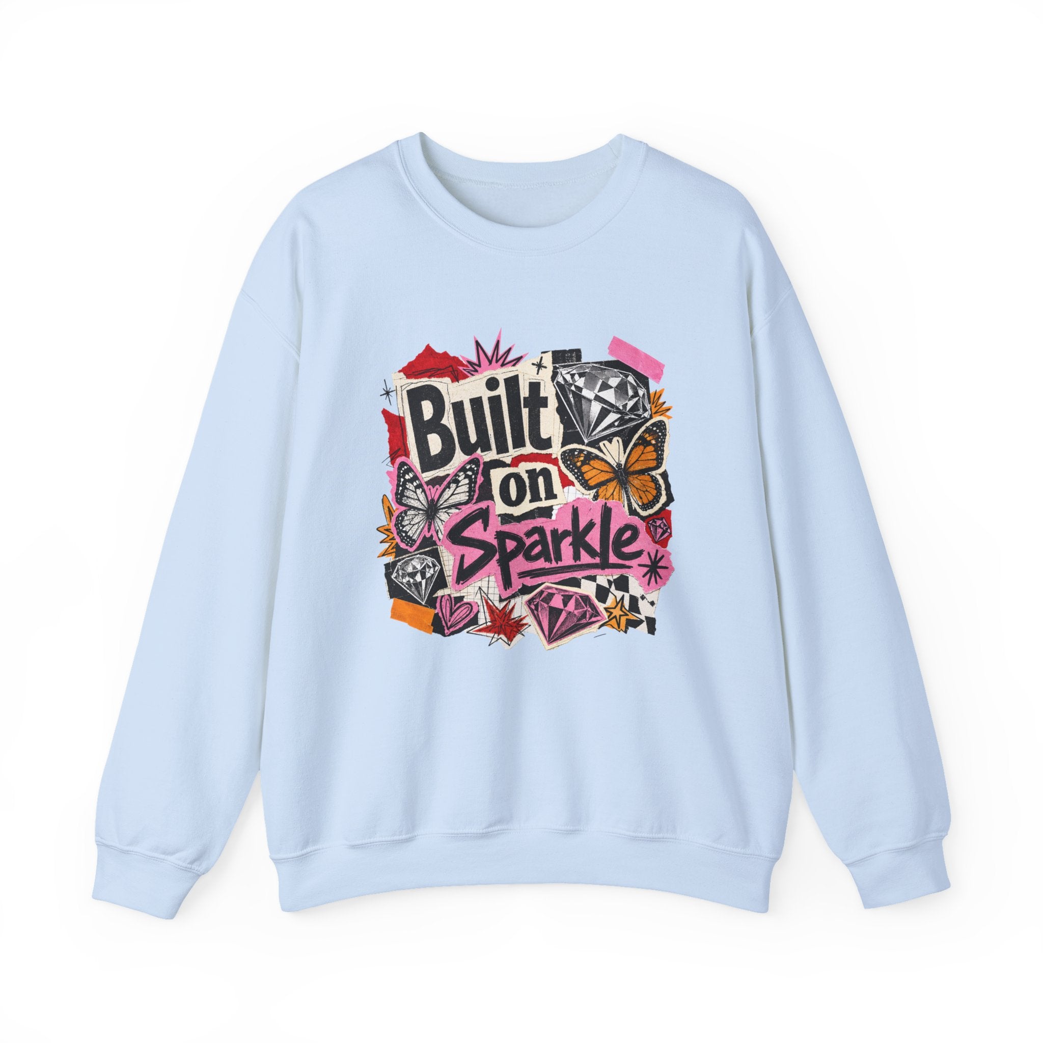 Built on Sparkle Sweatshirt - Gildan