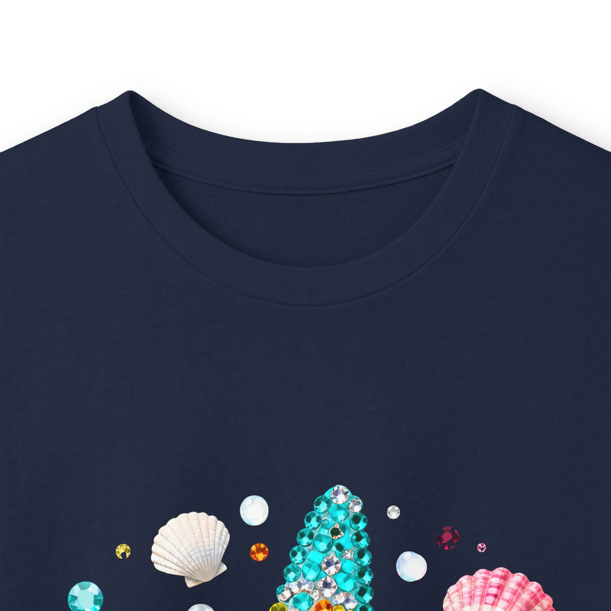 Jeweled Starfish Long Sleeve Tee - Gildan